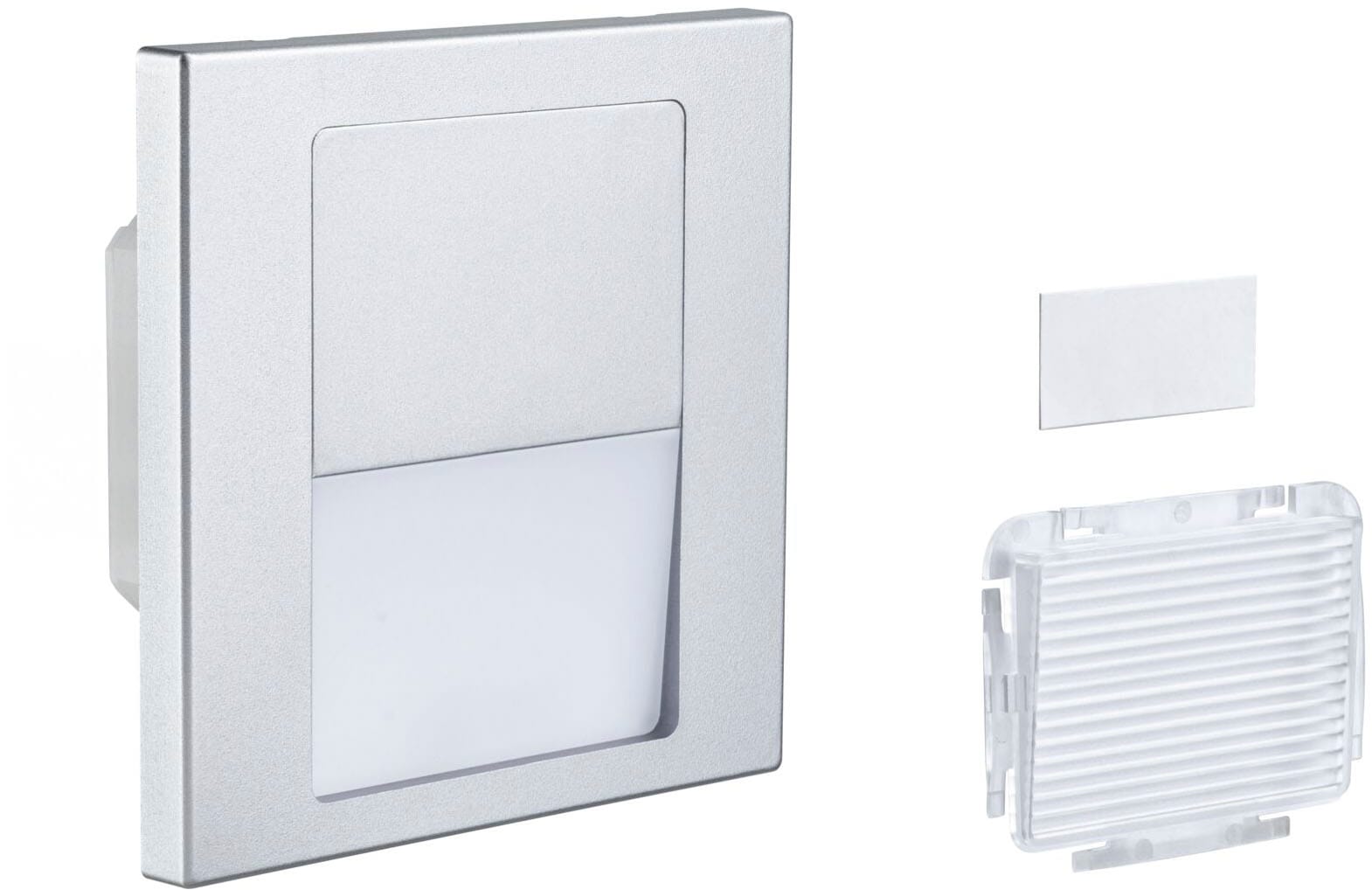 Paulmann LED Einbauleuchte »LED Wandeinbauleuchte Tsaro eckig 80x36mm« 1 Stk. Warmweiß