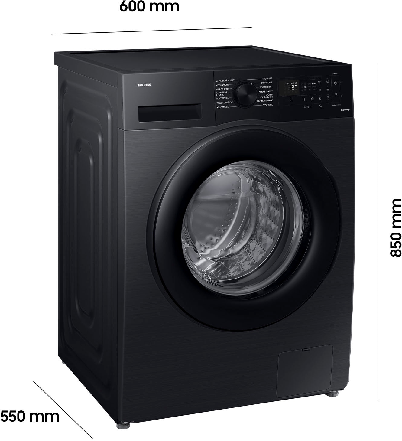 Samsung Waschmaschine »WW90CGC04AAB«, WW5000C, WW90CGC04AAB, 9 kg, 1400 U/min