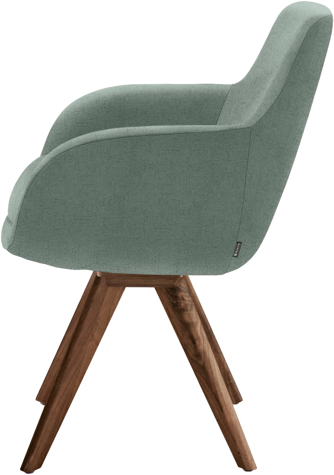 Musterring Esszimmerstuhl »Tavia« (Set) 2 Stk.Stativgestell Wildnussbaum, Drehfunktion optional, diverse Farben