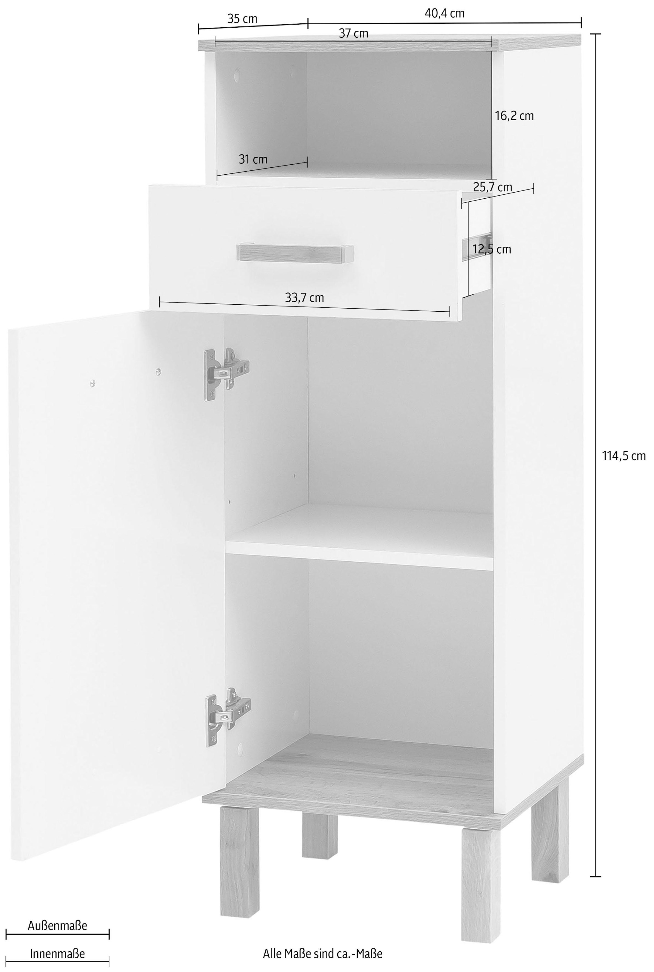 Schildmeyer Midischrank »Padua«, Füße aus Massivholz bestellen bei OTTO