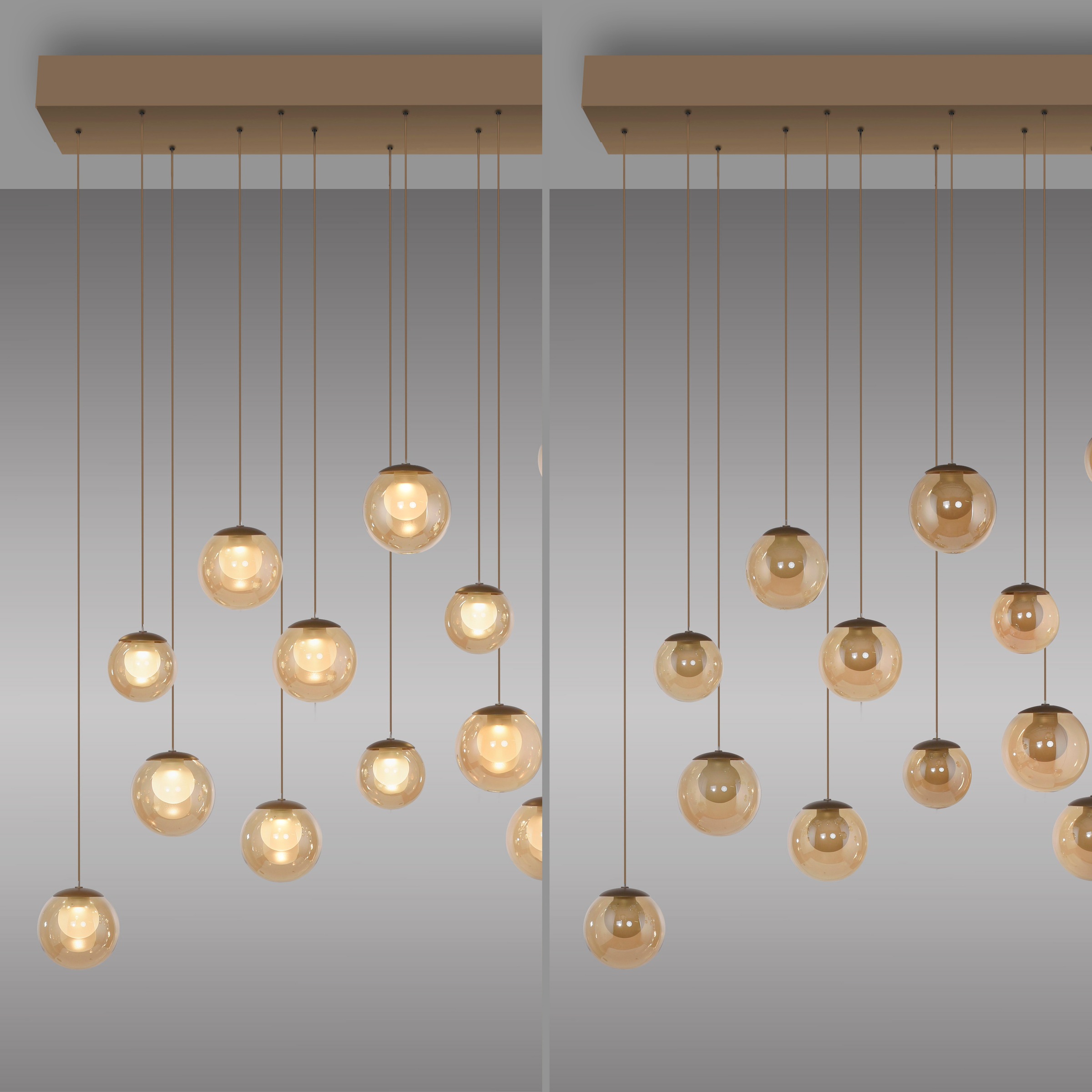 Neuhaus PURE LED Pendelleuchte »PURE Popup« LED-Board 1 Stk. warmweiß - kaltweiß Comfort Lift, CCT, dimmbar über Fernbedienung