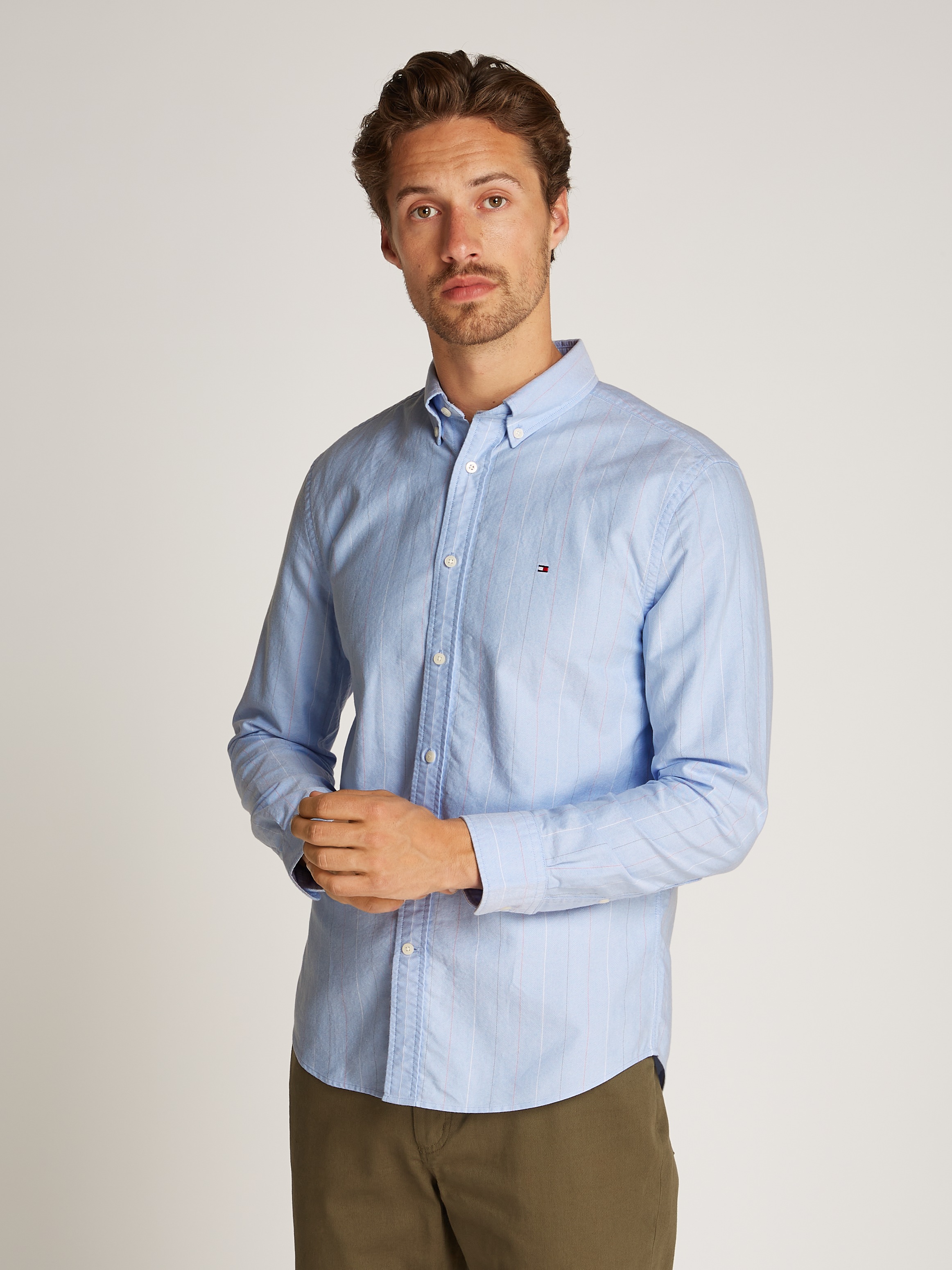 Tommy Hilfiger Businesshemd »HERITAGE OXFORD FINE STP SHIRT«