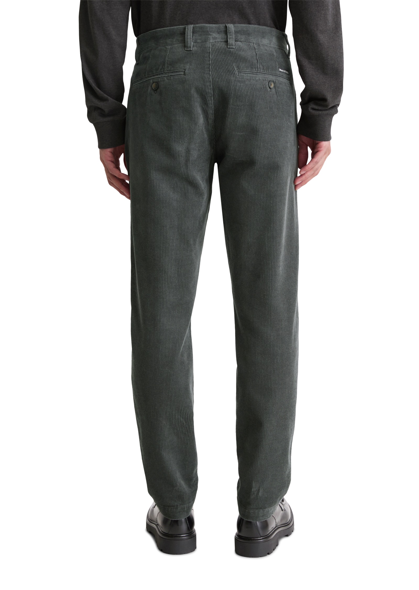 Marc O'Polo Cordhose »Osby Pleats«, tapered fit, aus reiner Bio-Baumwolle