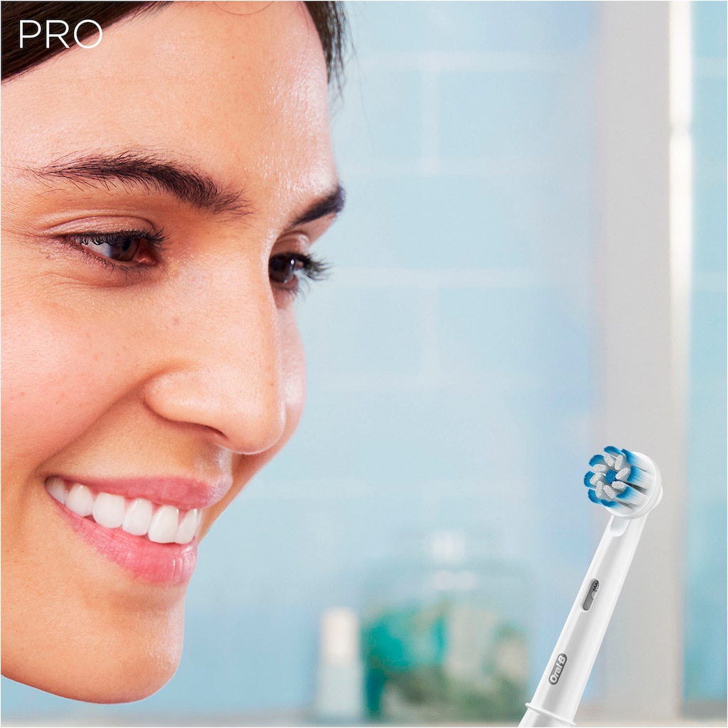 Oral-B Elektrische Zahnbürste »PRO 1 200«, 1 St. Aufsteckbürsten