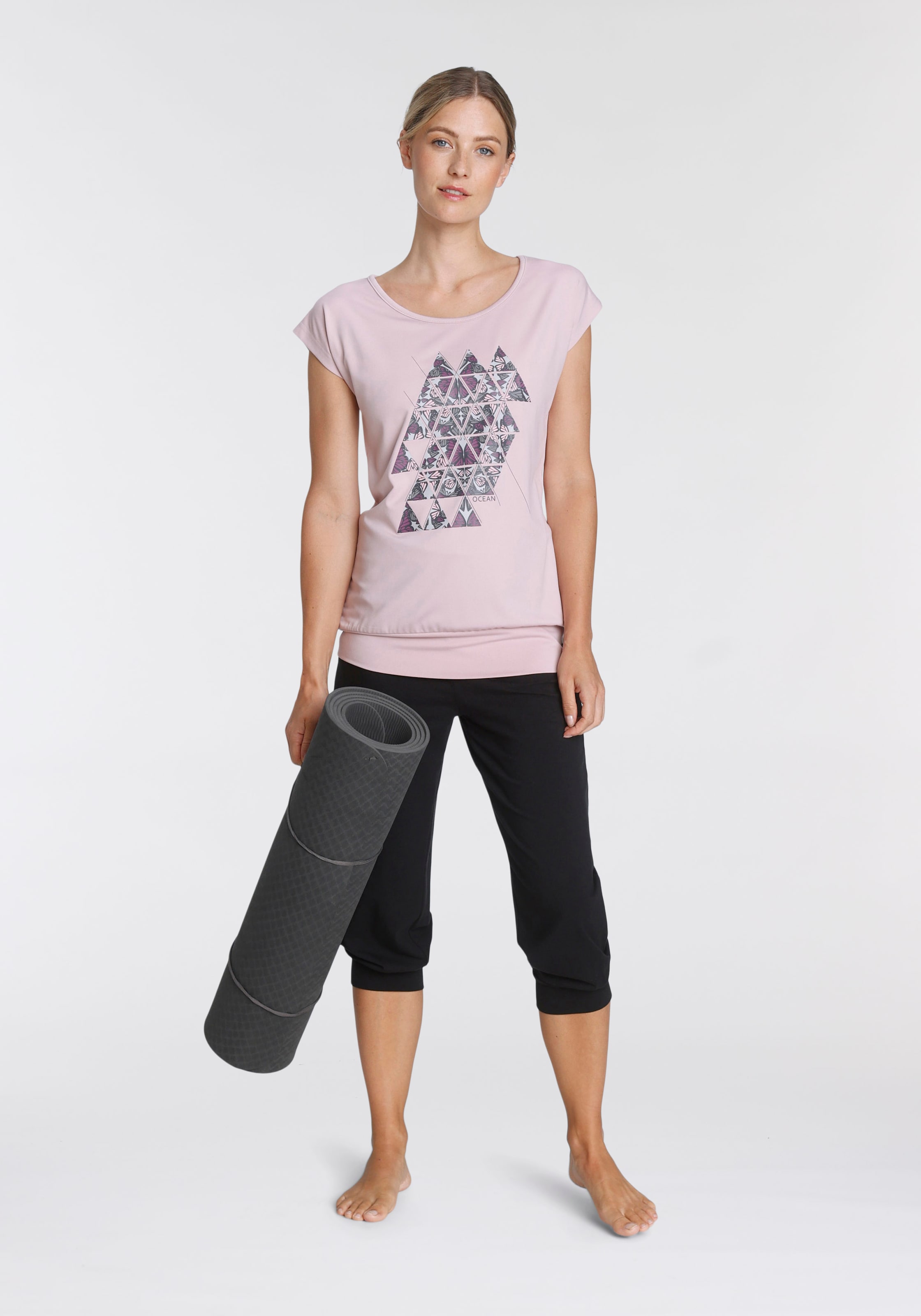 Ocean Sportswear Yoga & Relax Shirt »Soulwear - Essentials Yoga Shirts«, (Packung, 2er-Pack)