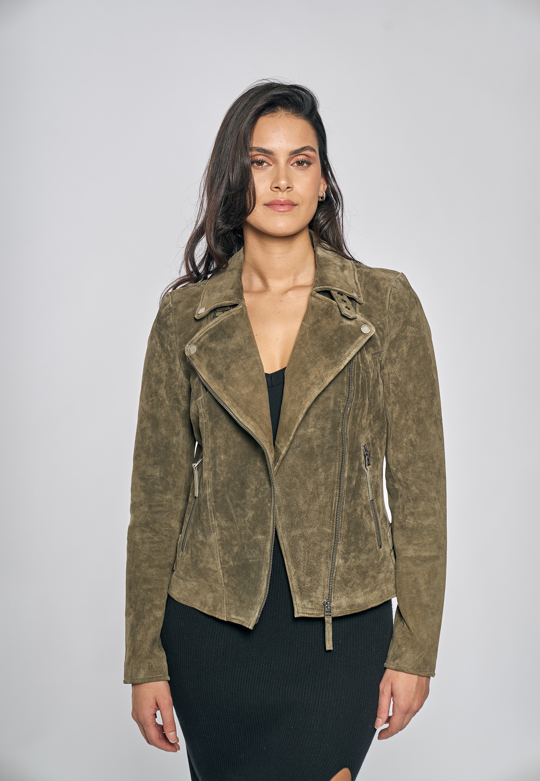 Freaky Nation Lederjacke »Taxi Driver-FN«