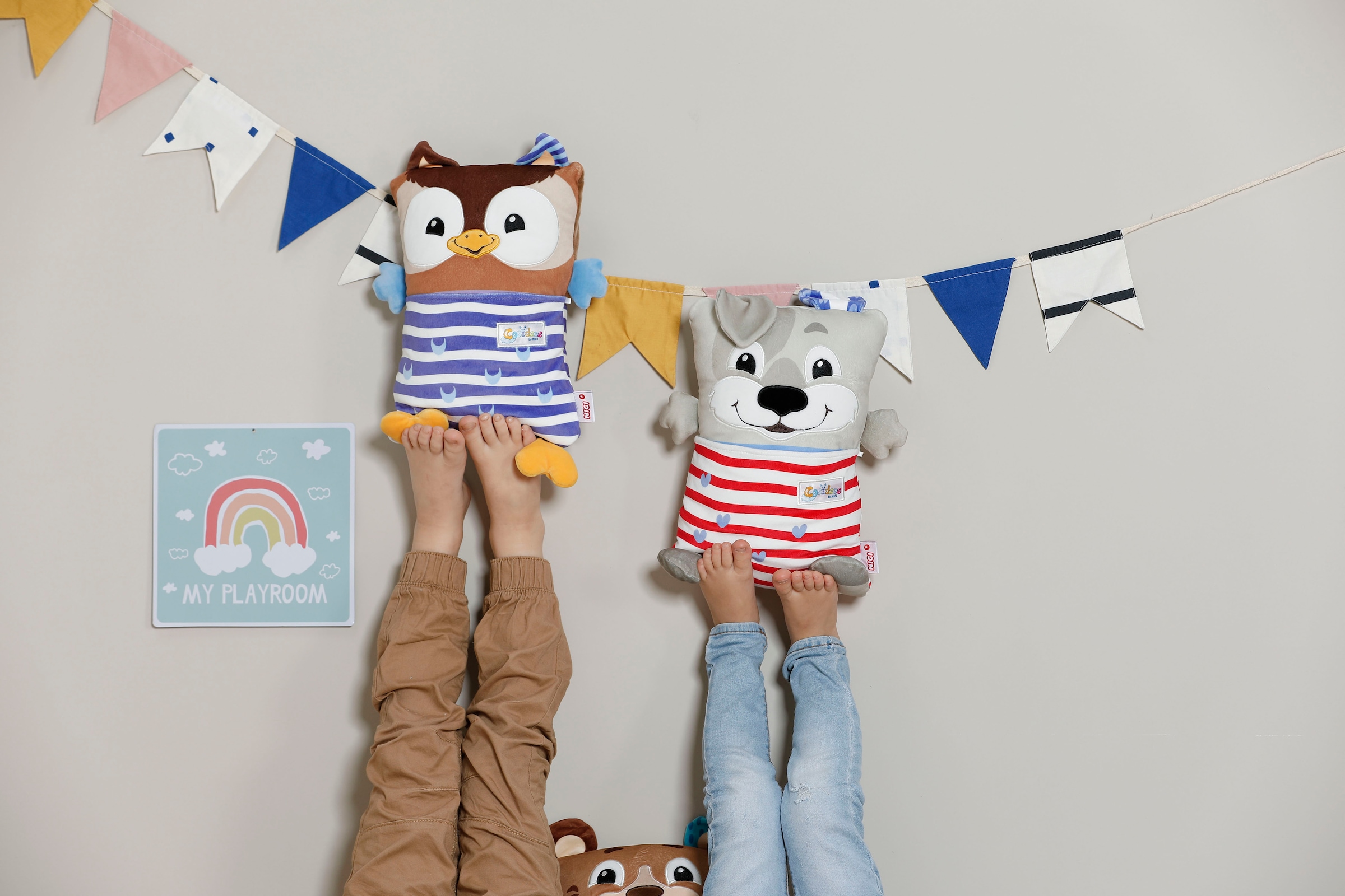 Nici Kuscheltier »Cosidoos, Hund mit Wendefunktion 30x20 cm«