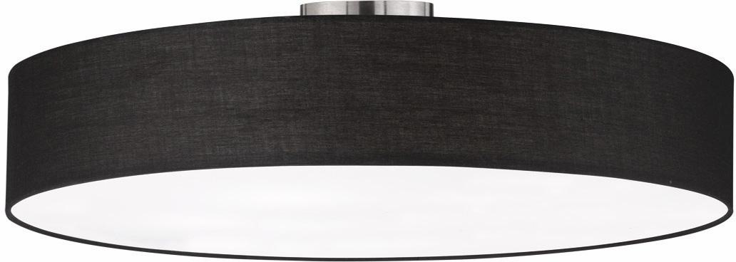 TRIO Leuchten Deckenleuchte »Hotel«, E27, Deckenlampe Ø 65 cm mit Stoff-Schirm, Leuchtmittel tauschbar