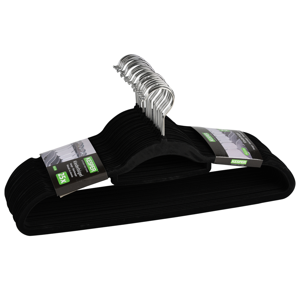 KESPER® Kleiderbügel »für Blusen, Hosen & Jacken, 25er Set« Breite ca. 45,5 cm