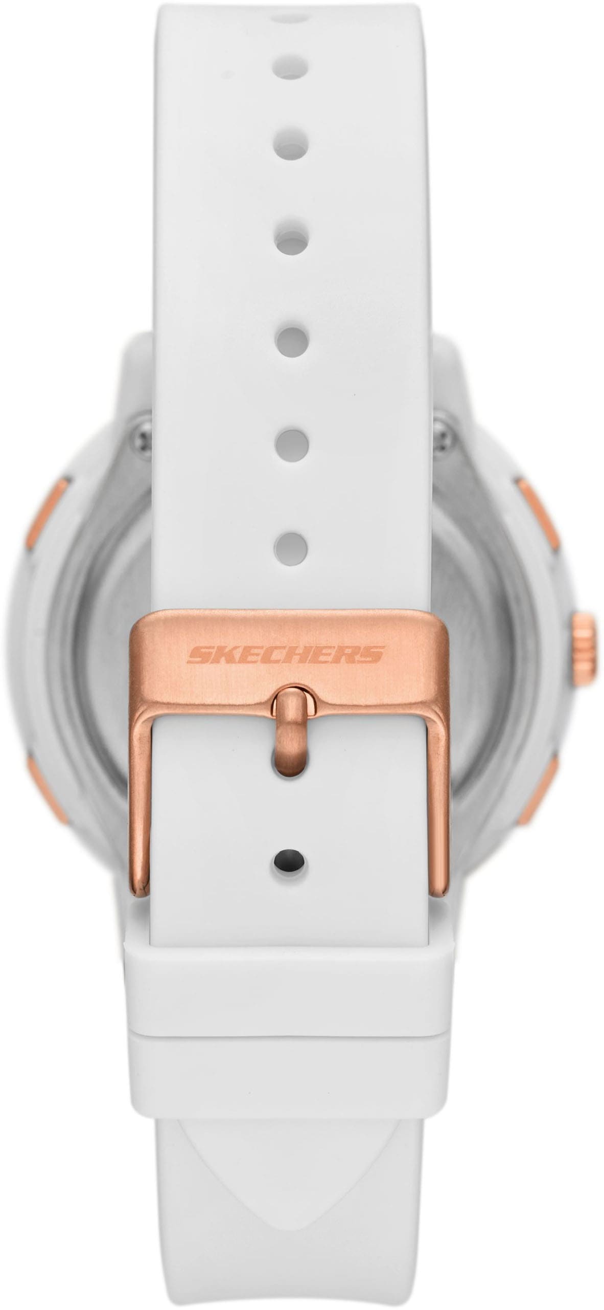 Skechers Chronograph »SALERNO«, Quarzuhr, Armbanduhr, Damenuhr, Silikonarmband, analog, digital