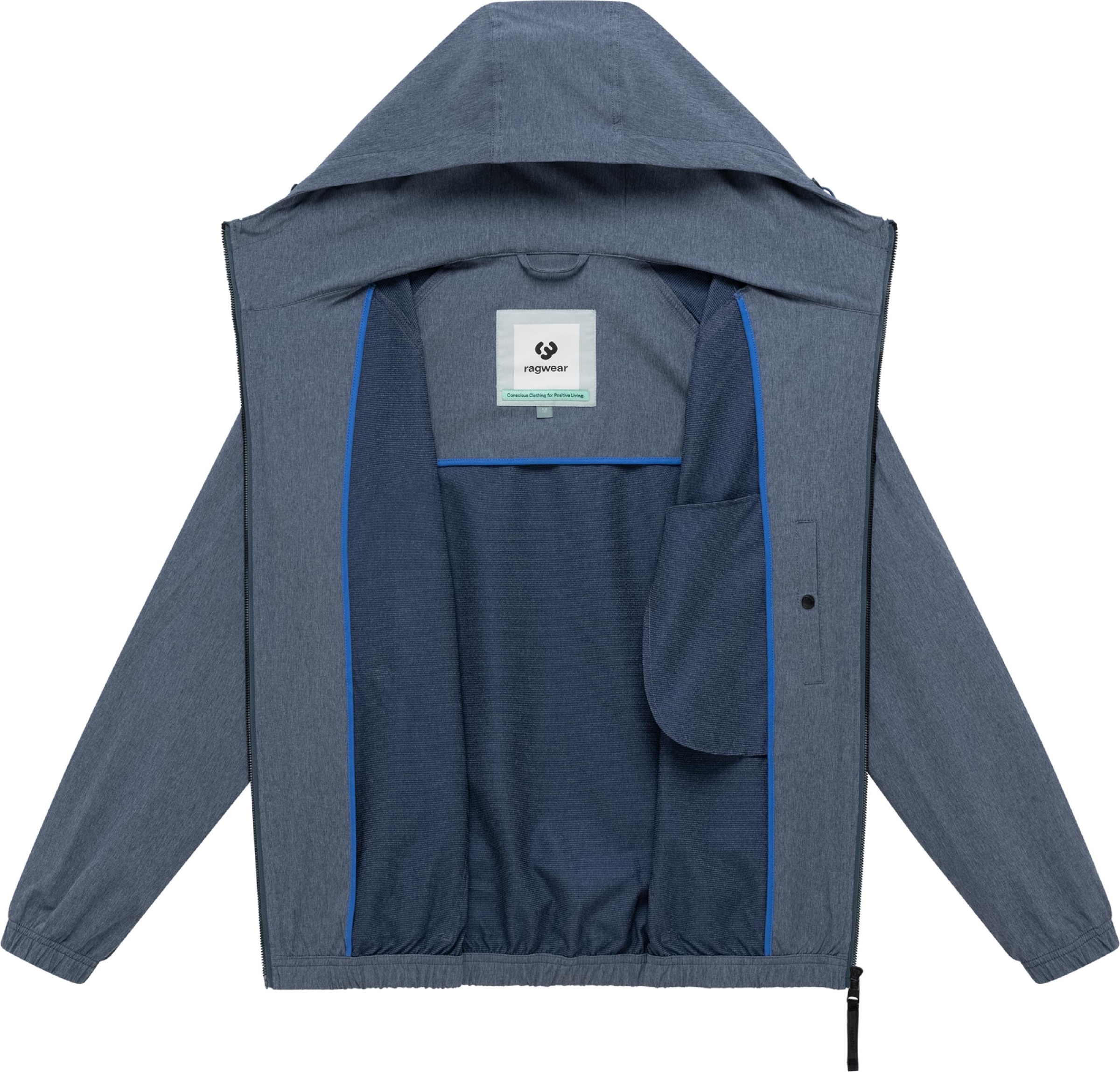 Ragwear Anorak »Anorak Roog A« mit Kapuze Sportliche Übergangsjacke mit Kapuze
