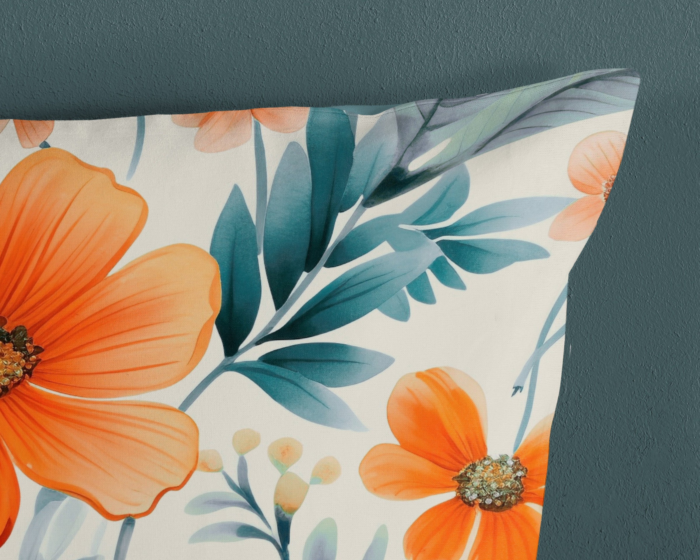 good morning Wendebettwäsche »Spirit«, 100% Baumwolle, Renforcé, Reißverschluss, Wendeoptik, Blumen, Mohn