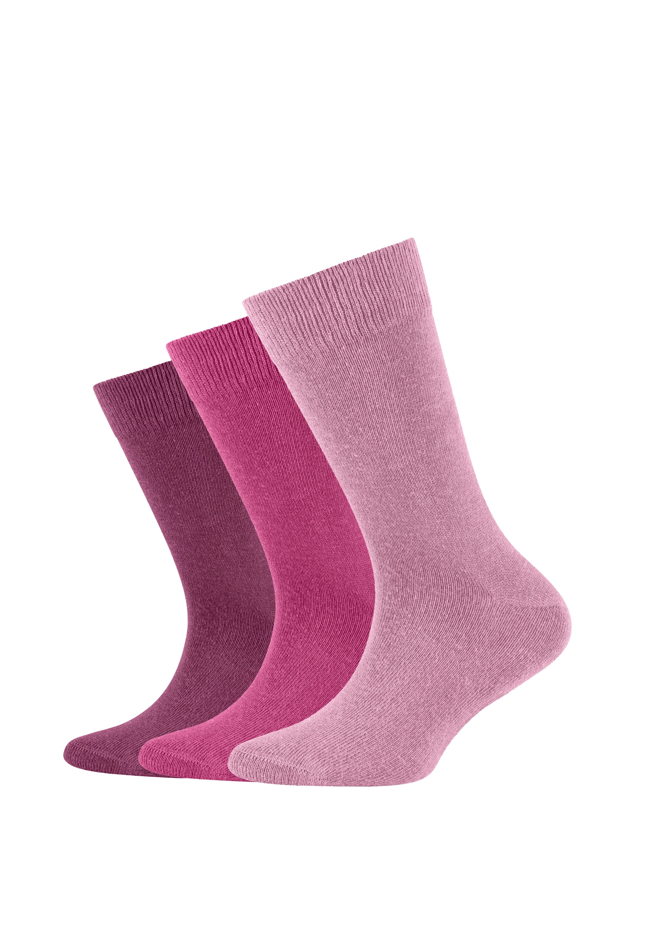 Camano Socken »ca-soft« 6 Paar,  mit Komfortbund und gepolsterten Zehen-/Fersenbereich