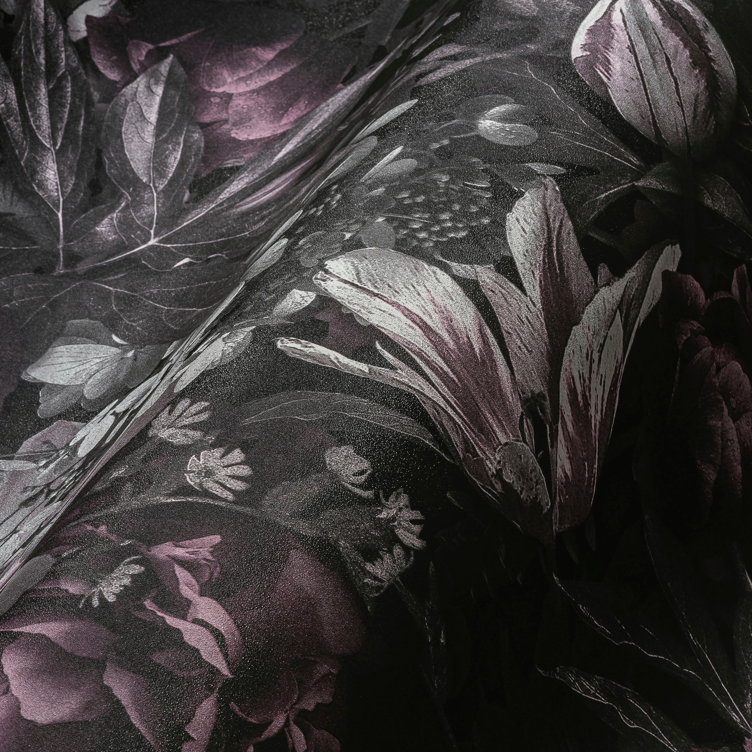 A.S. Création Vliestapete »PintWalls Rosen Floral« gemustert | matt | neutral glatt Blumentapete Tapeten Wohnzimmer Schlafzimmer Küche modern Design Optik
