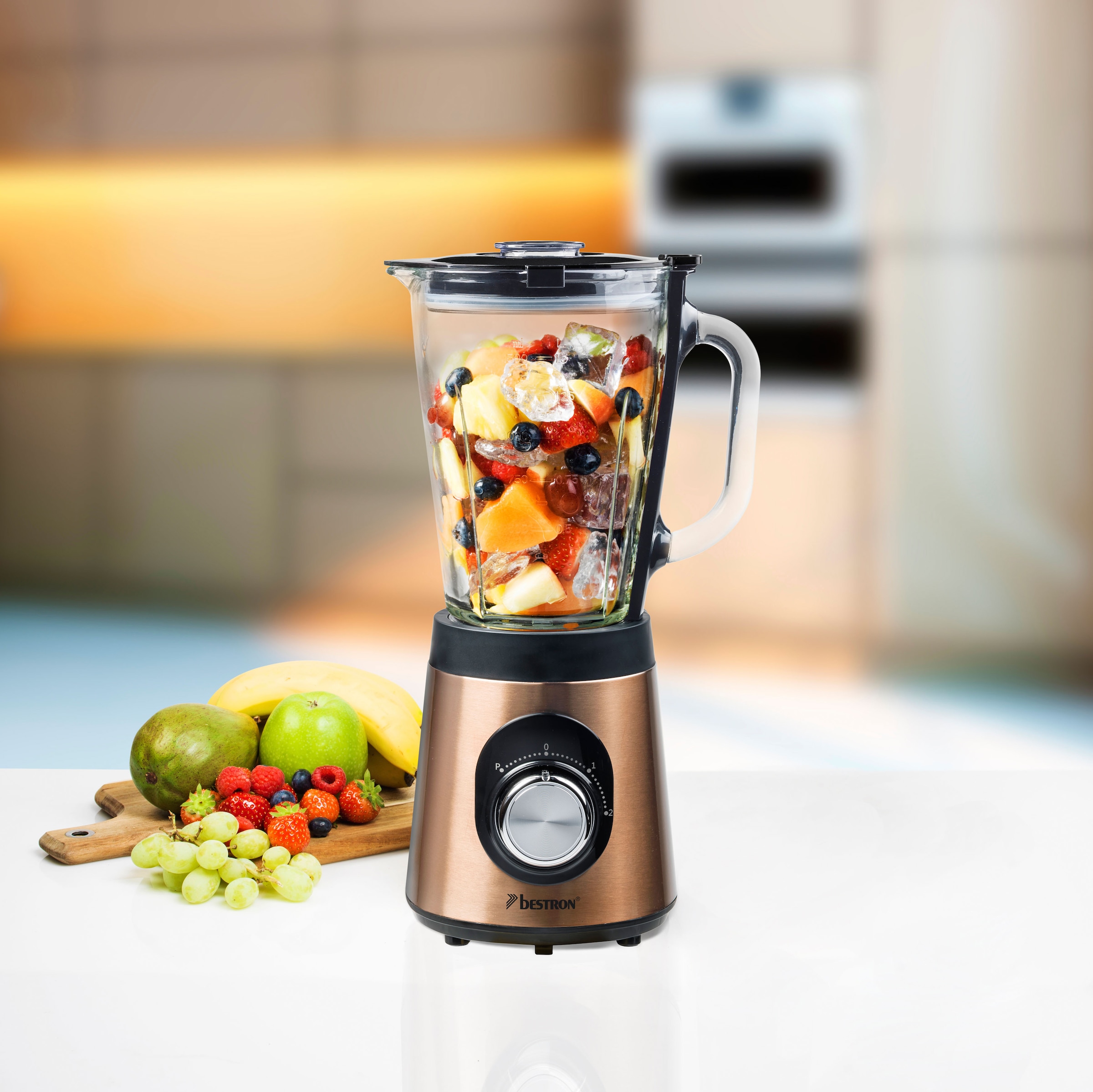 bestron Standmixer »ABL500CO Copper Liter, Kupfer 500 W, OTTO Collection«, im Shop jetzt Online 1,5