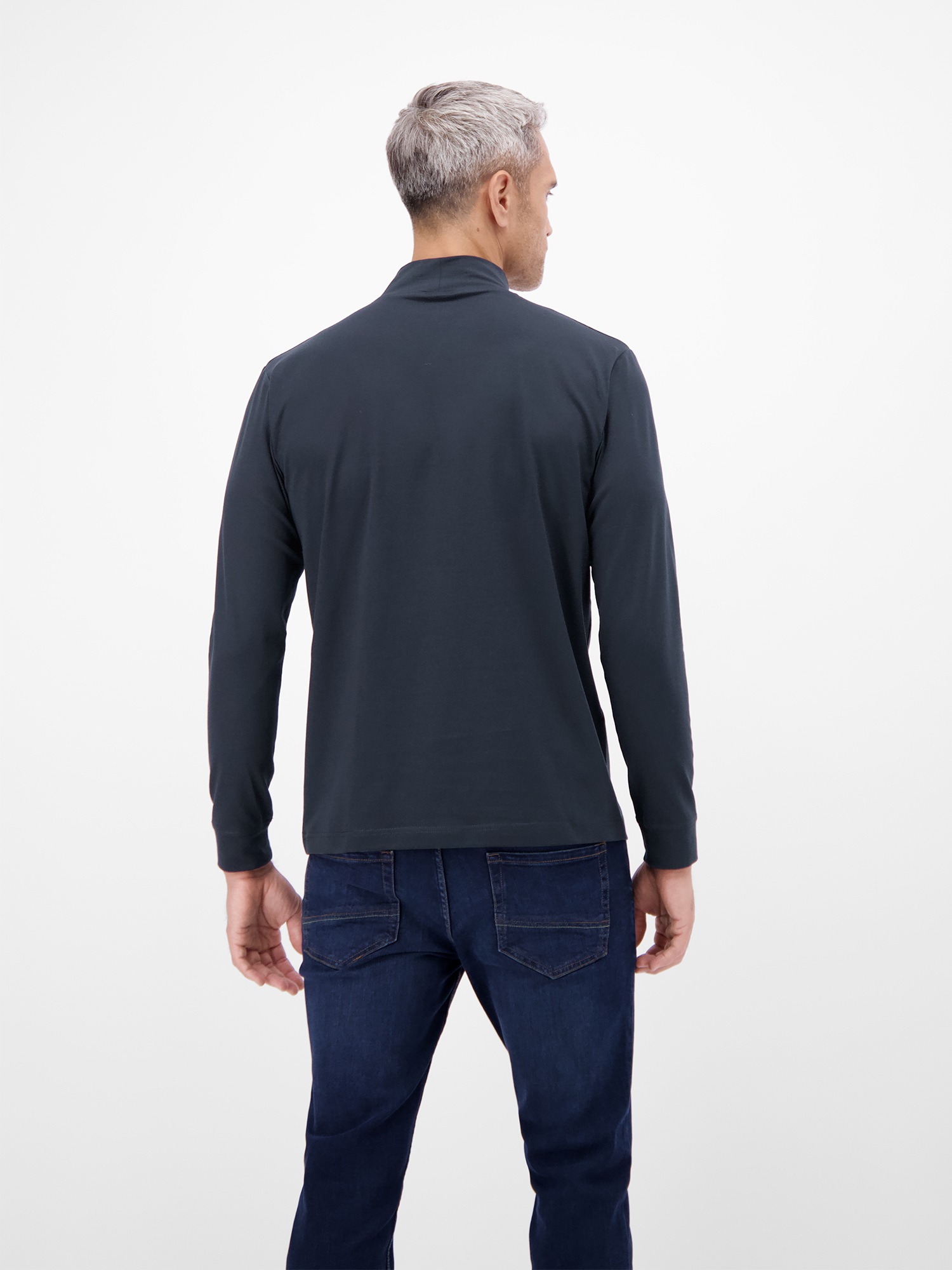 LERROS Sweatshirt »Herren-Shirt mit modischem Turtleneck«
