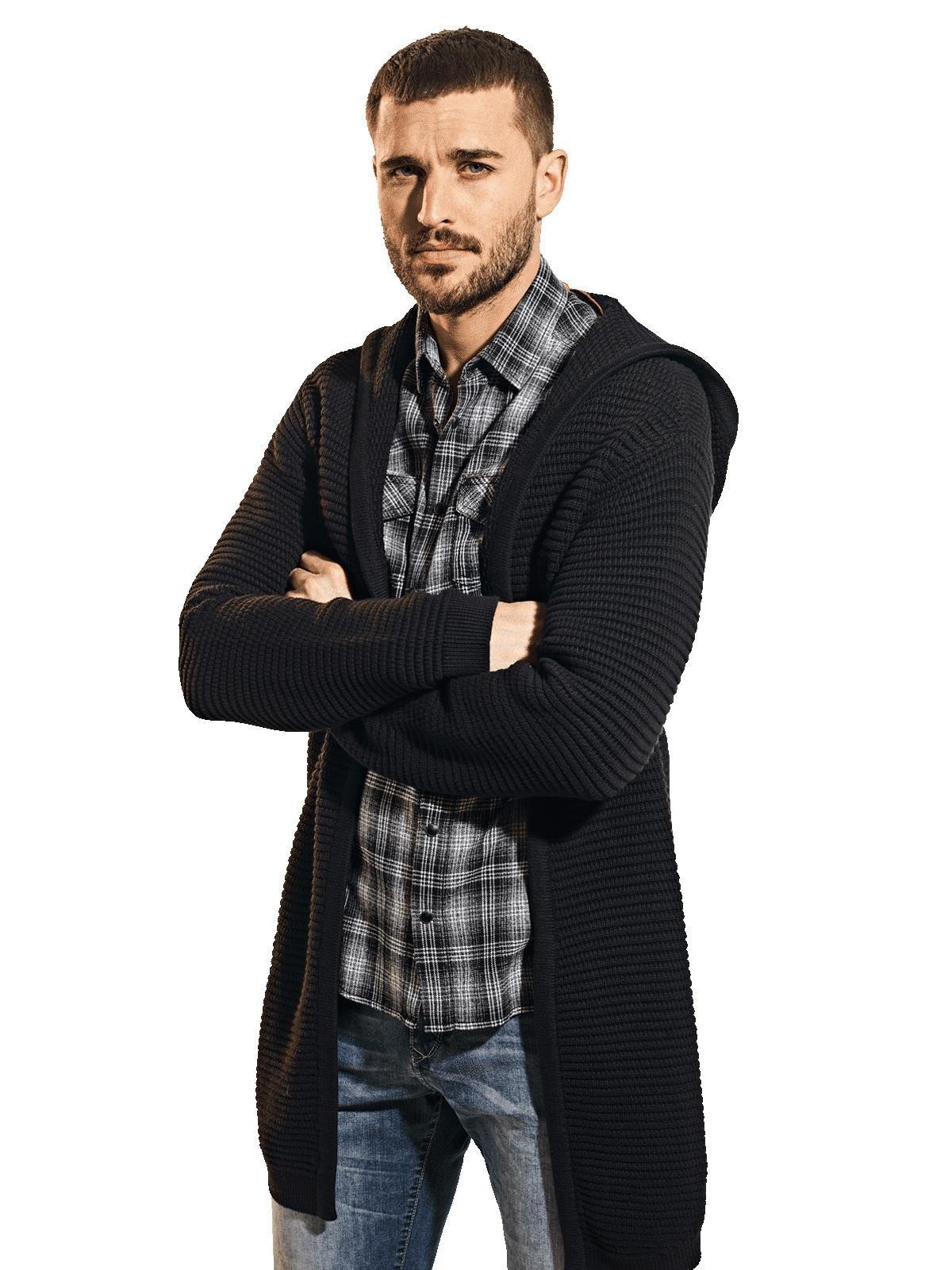 emilio adani Cardigan, mit Kapuze