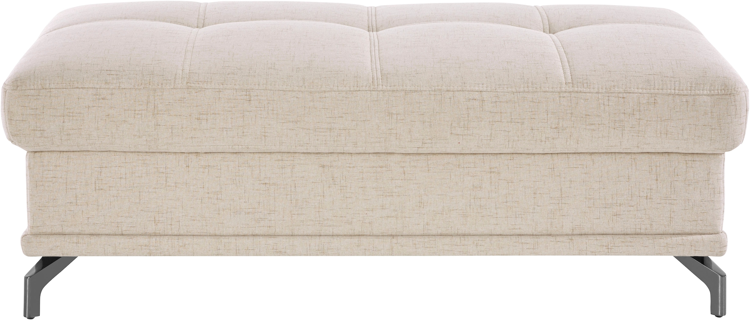 PLACES OF STYLE Polsterhocker »Costello, B: 133 cm« individuell zu kombinieren, Federkern