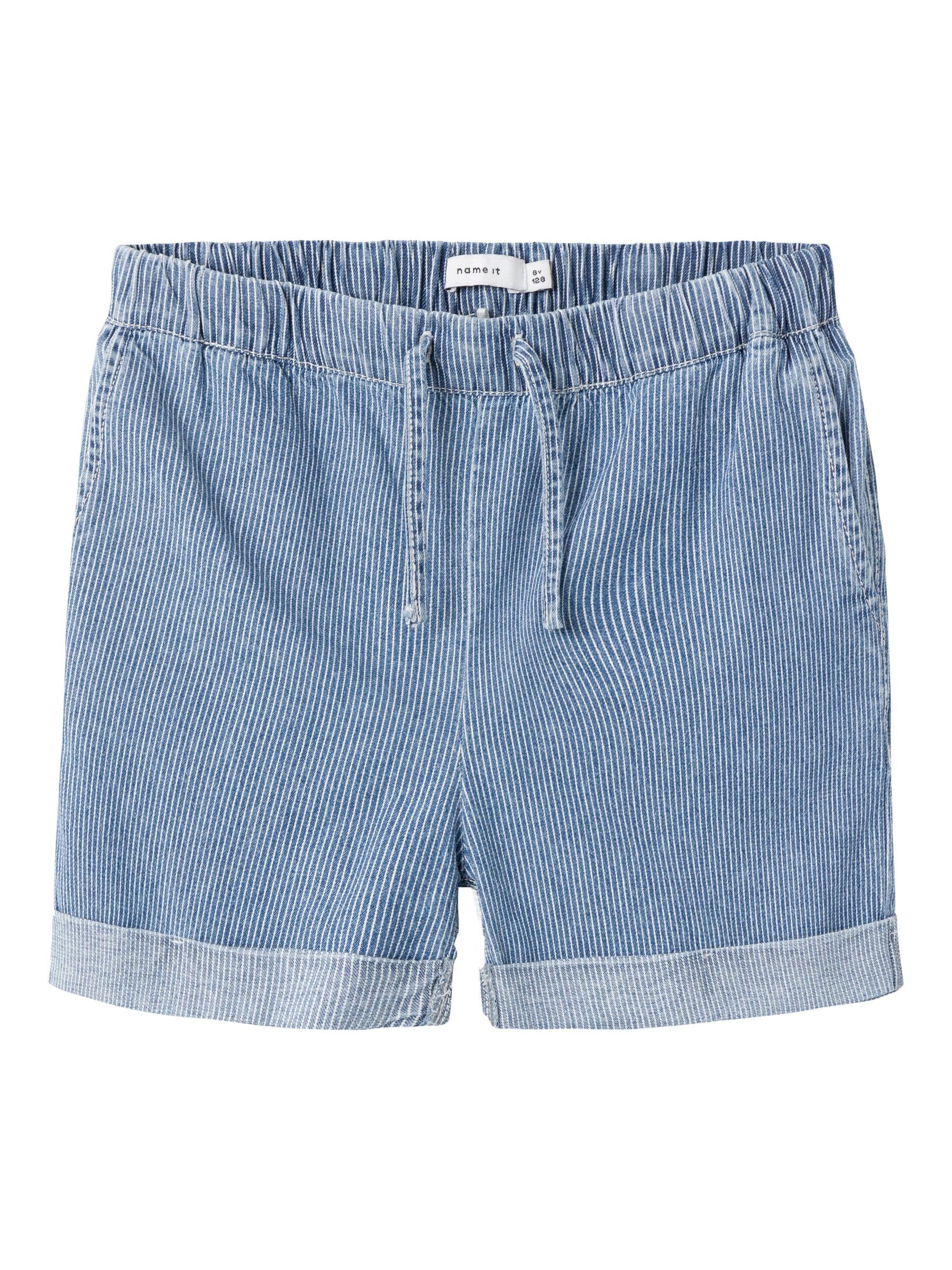 Name It Shorts »NKFBELLA HW WIDE DNM SHORTS 4405-IP NOOS«