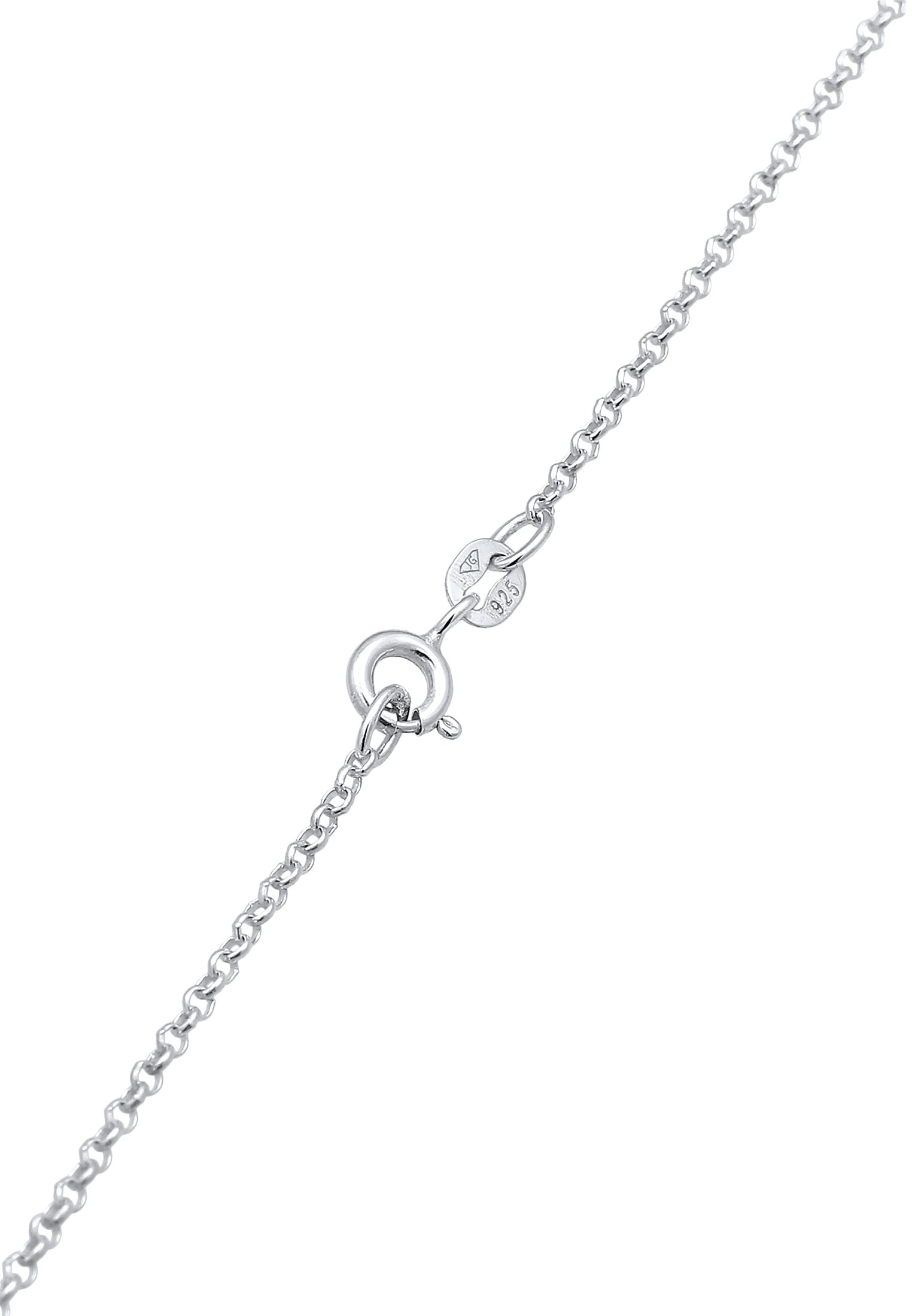 Elli Y-Kette »Halskette Y-Kette Infinity Unendlichkeit Kristall 925 Silber«