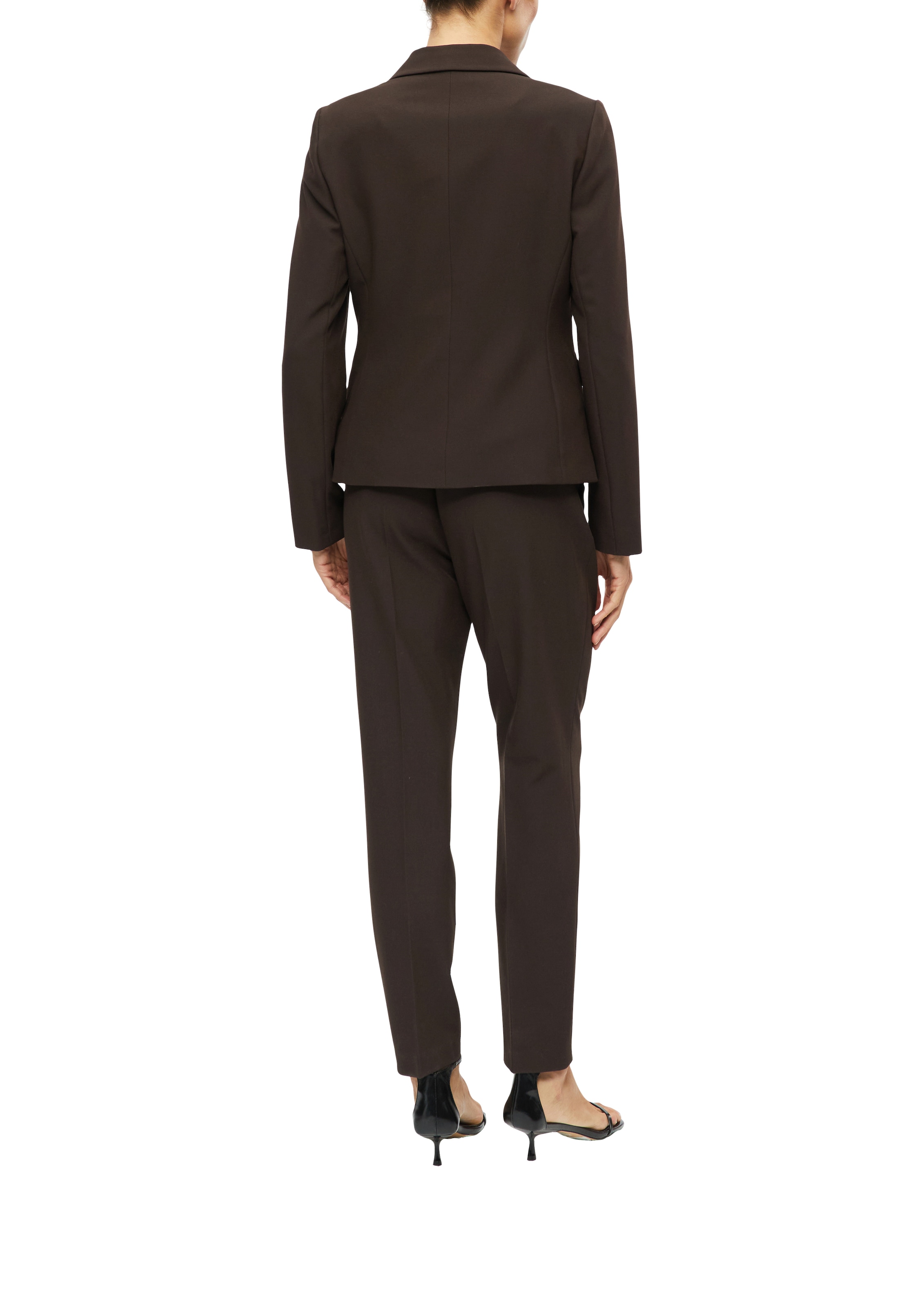 s.Oliver BLACK LABEL Blusenblazer mit Reverskragen und 2-Knopf-Verschluss