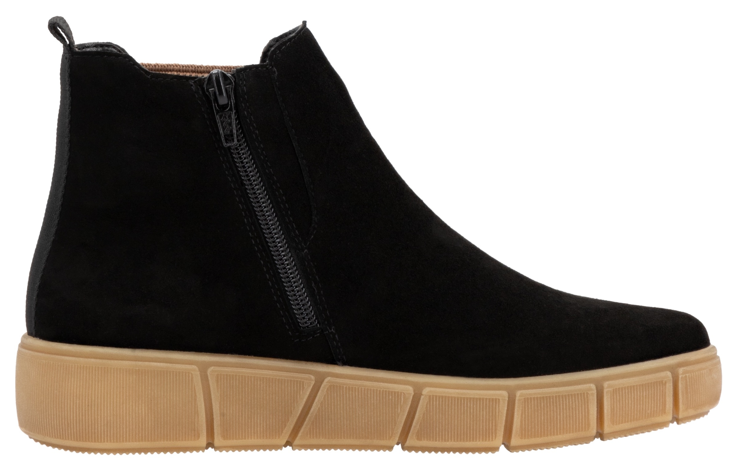 Remonte Chelseaboots, Plateau, Stiefelette, Ankleboots mit zusätzlichem Reißverschluss