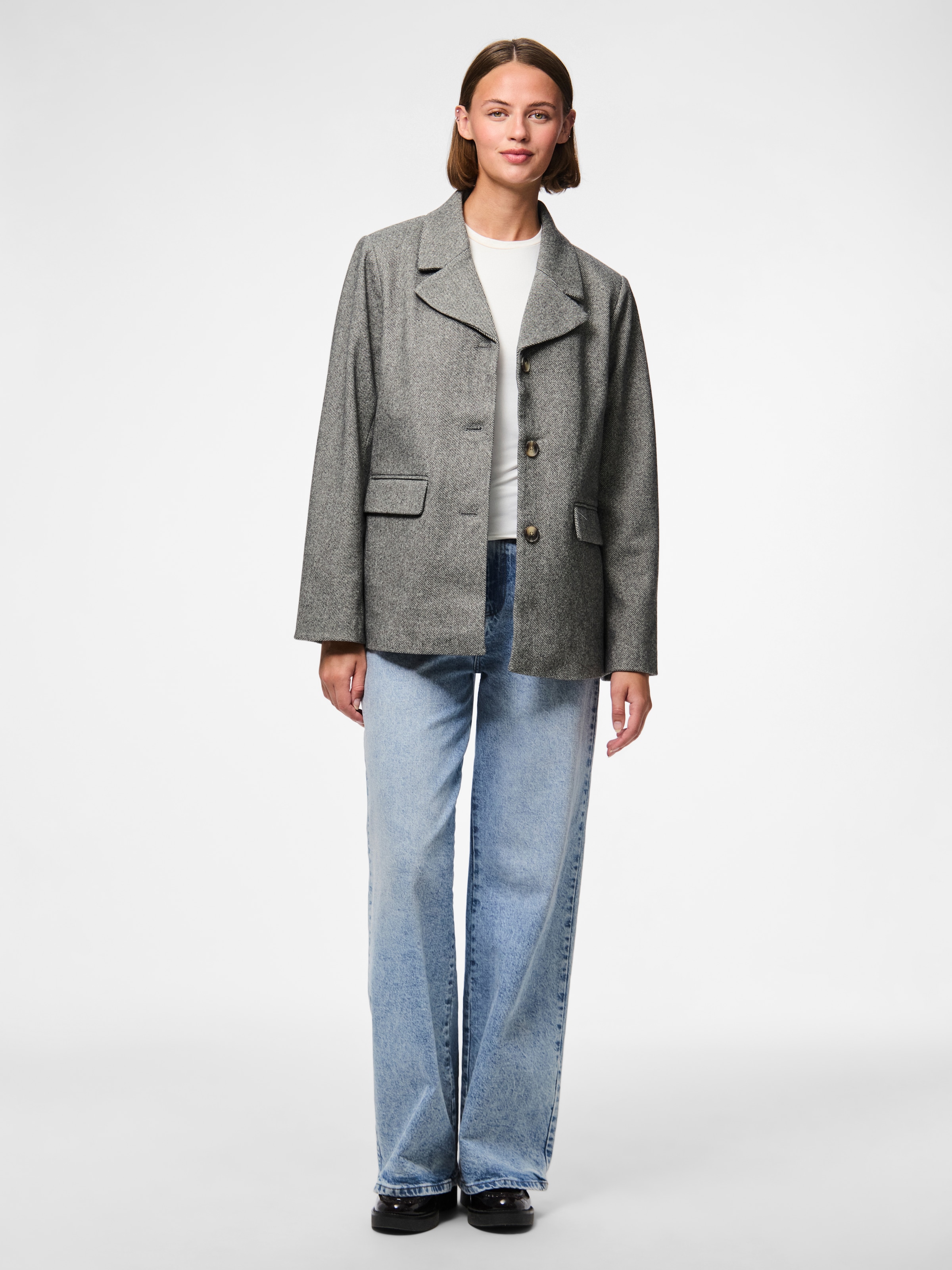 pieces Hemdjacke »PCBIANCA LS BLAZER JACKET NOOS«