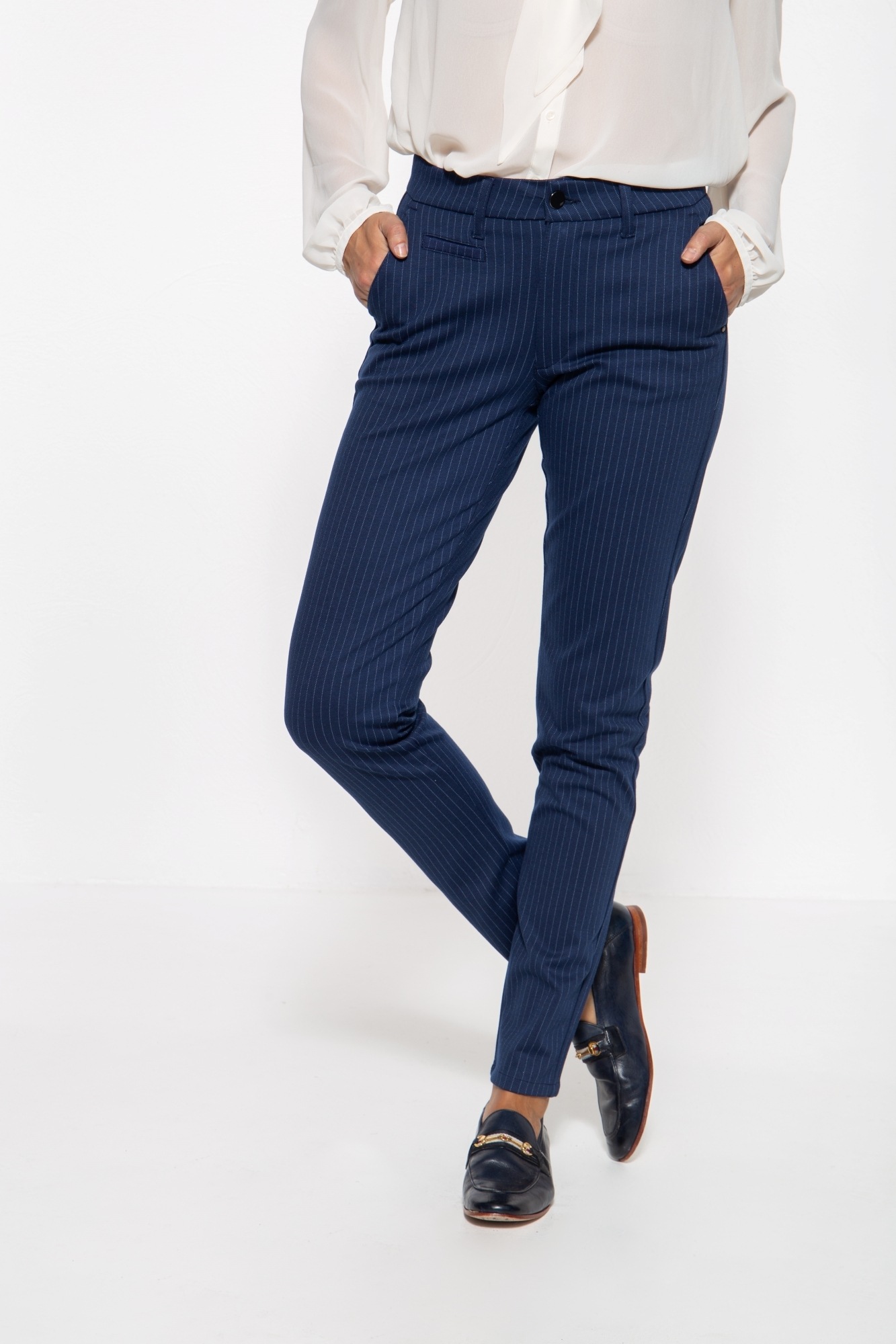 ATT Jeans Stretch-Hose »Sophie«, mit Nadelstreifen