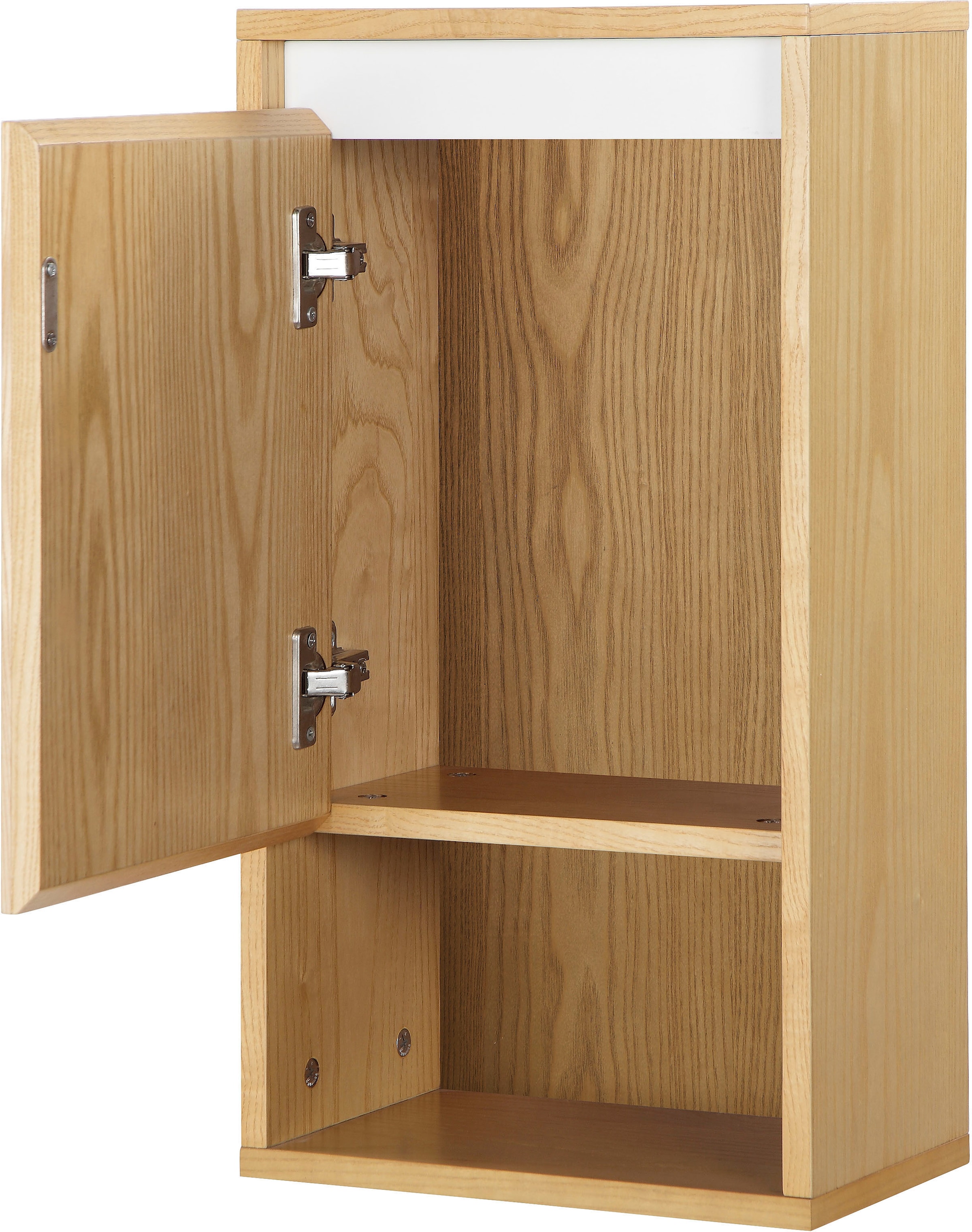 welltime Hängeschrank »Falun«, Badmöbel mit Rille, Badschrank, Breite 35 cm