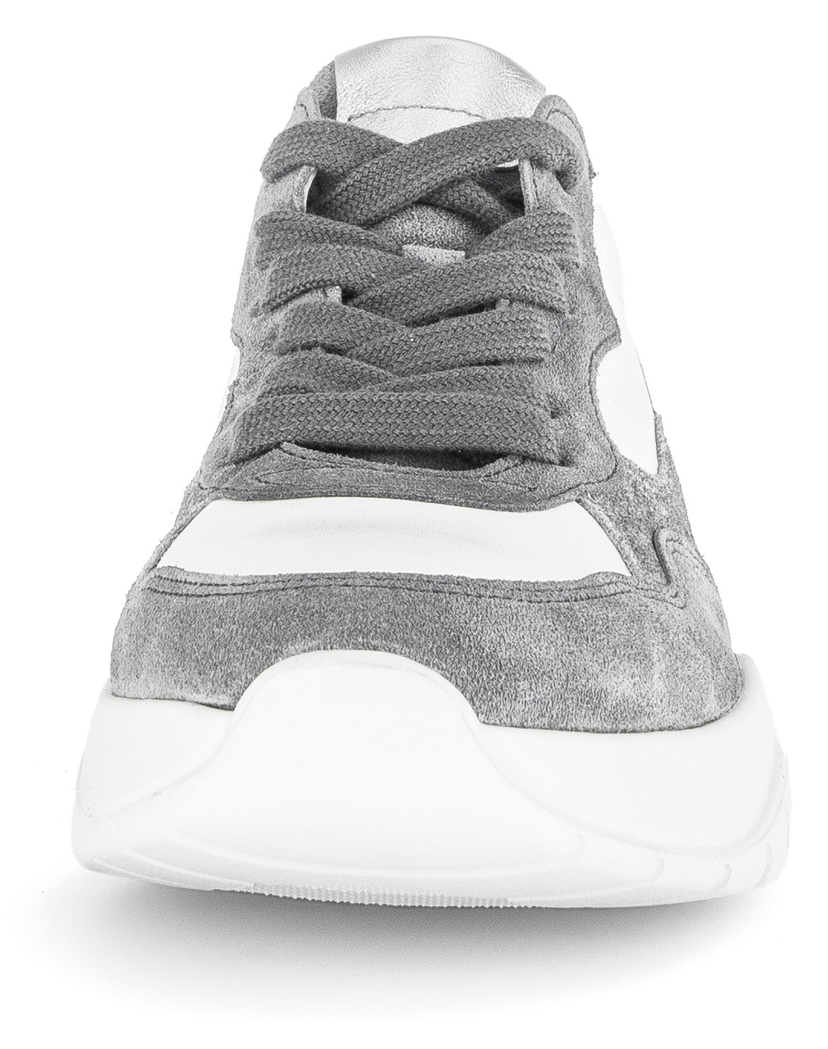 Gabor Keilsneaker, Freizeitschuh, Halbschuh, Schnürschuh im modischen Materialmix