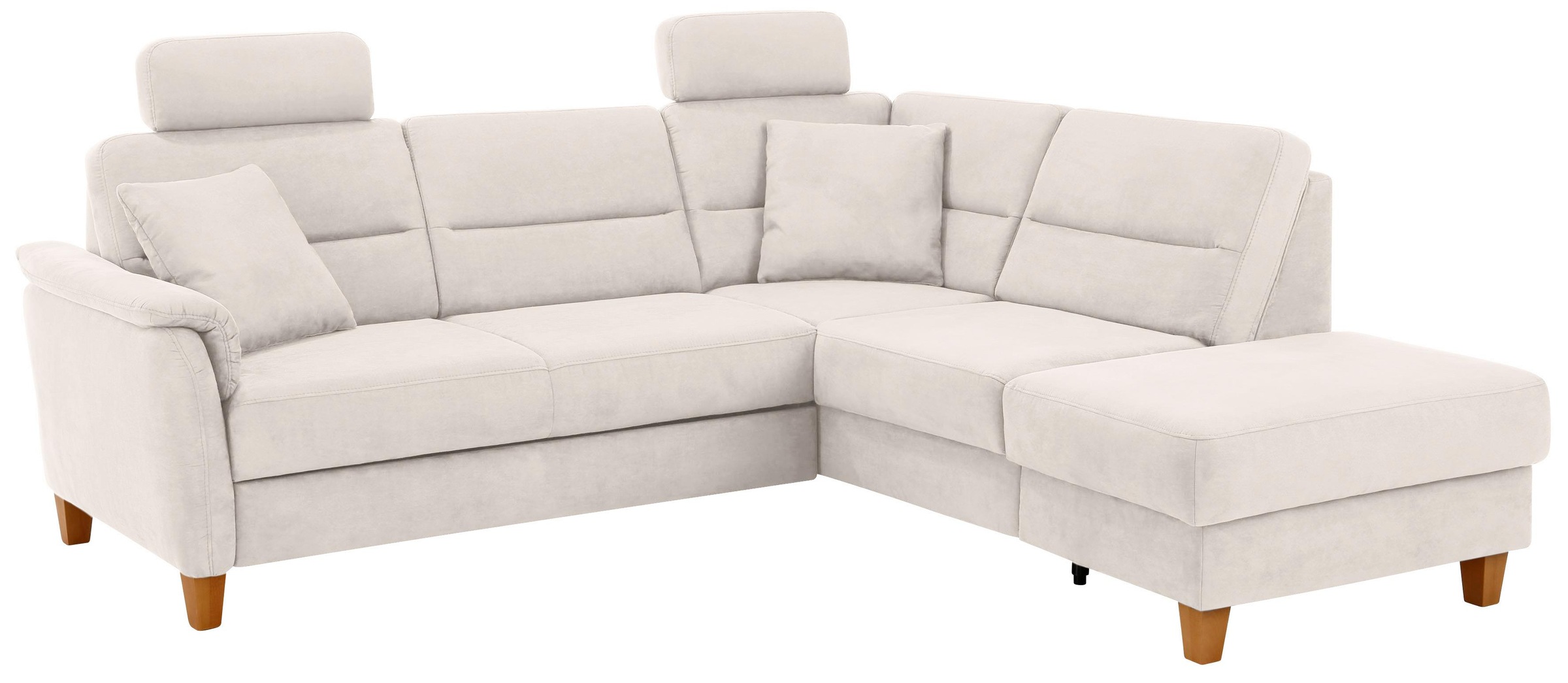 Home affaire Ecksofa »Palmera L-Form, B: 236 cm«, optional Bettfunktion & Bettkasten, Federkern