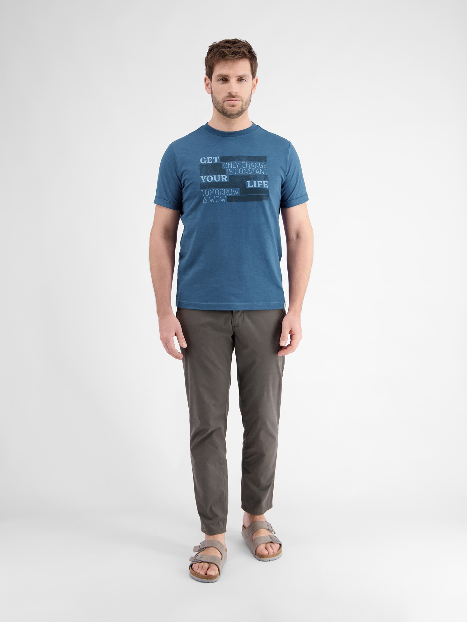LERROS T-Shirt »LERROS T-Shirt mit modischem Print«