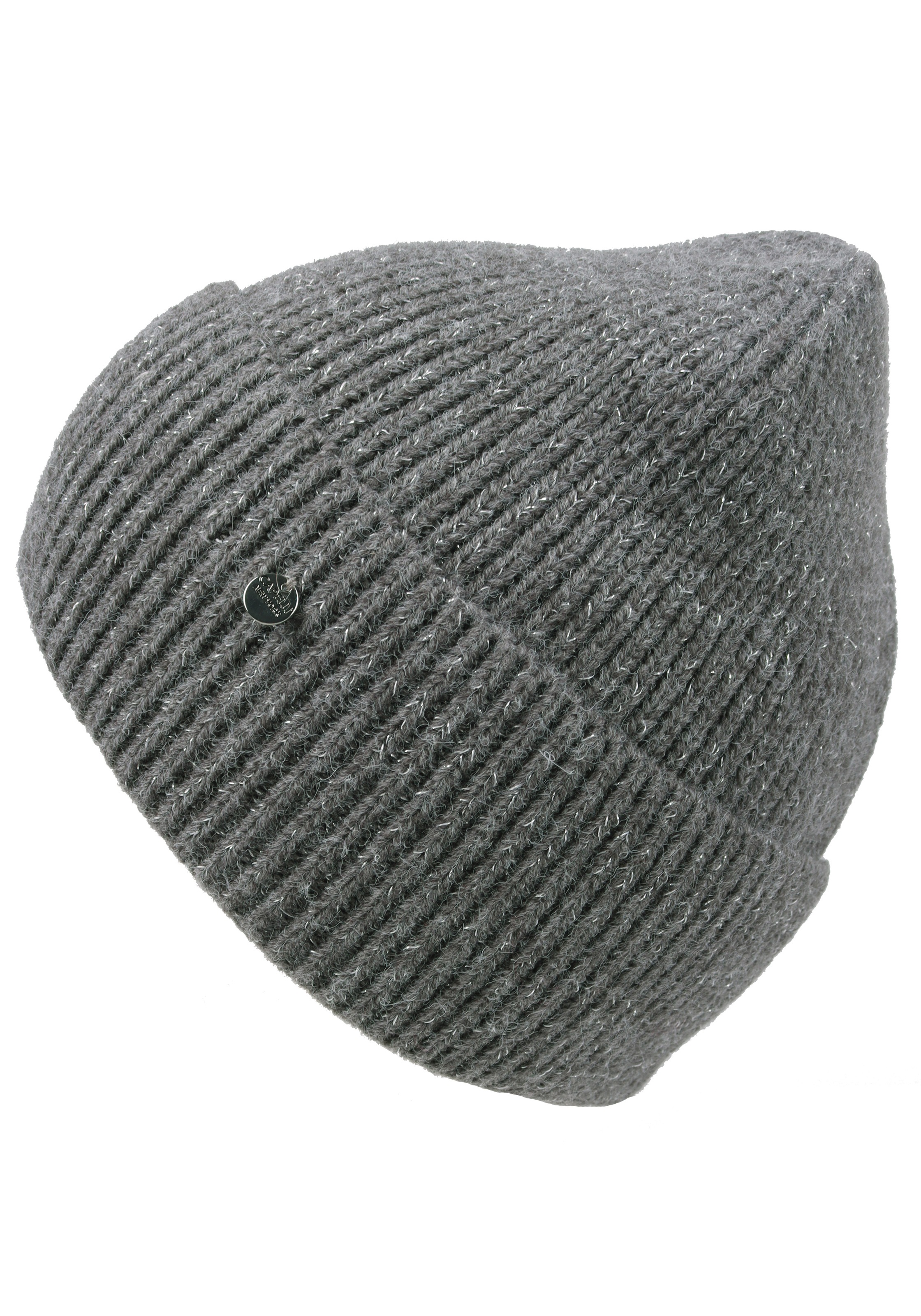 Capelli New York Beanie Strickmütze mit dezent eingearbeiteten Glitzerfäden