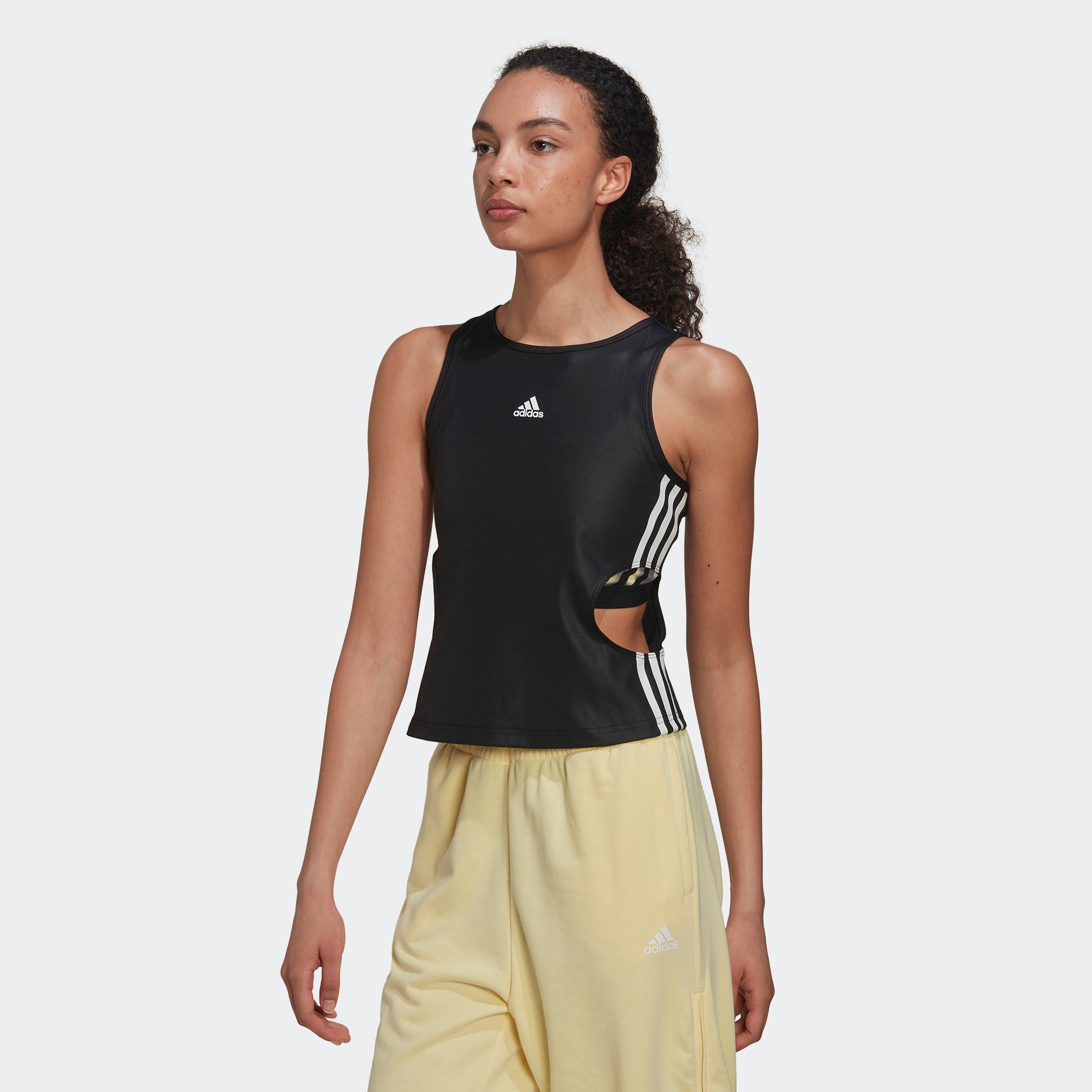 adidas Performance Tanktop »HYPERGLAM CUTOUT-DETAIL FITTED«, Cutouts
