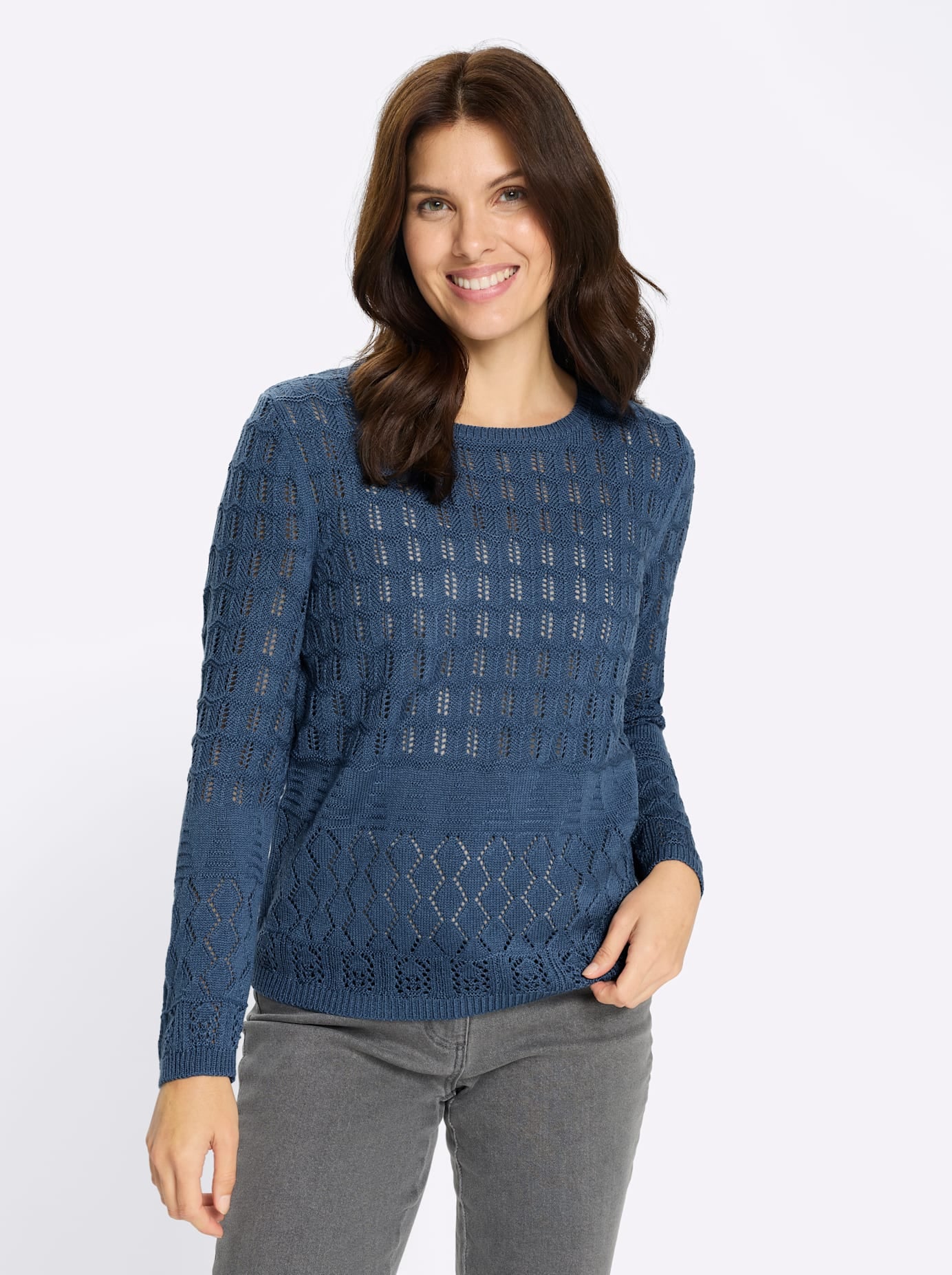 Classic Basics Strickpullover »Rundhals-Pullover«