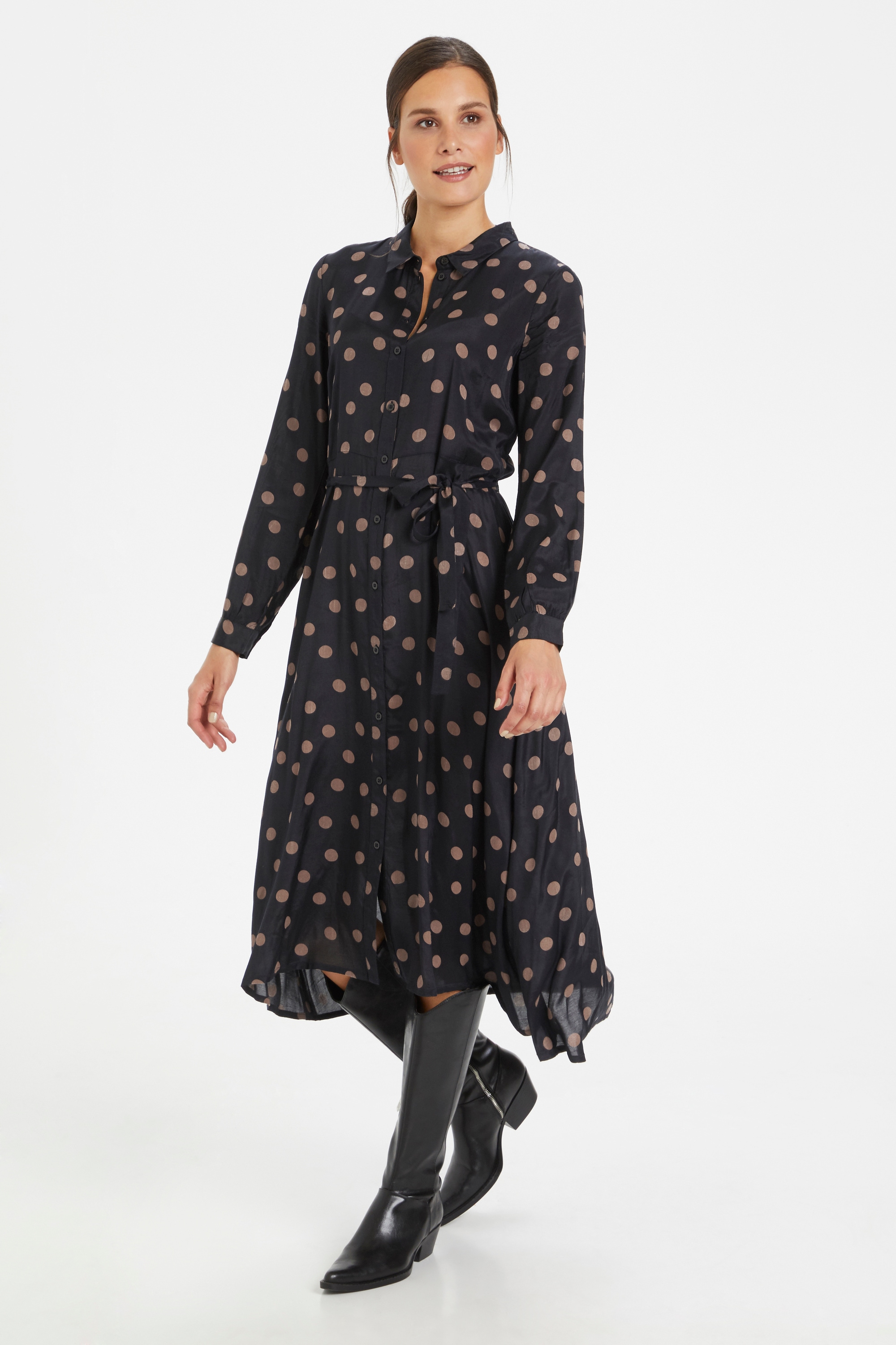 KAFFE Midikleid »Kleid KAoline«