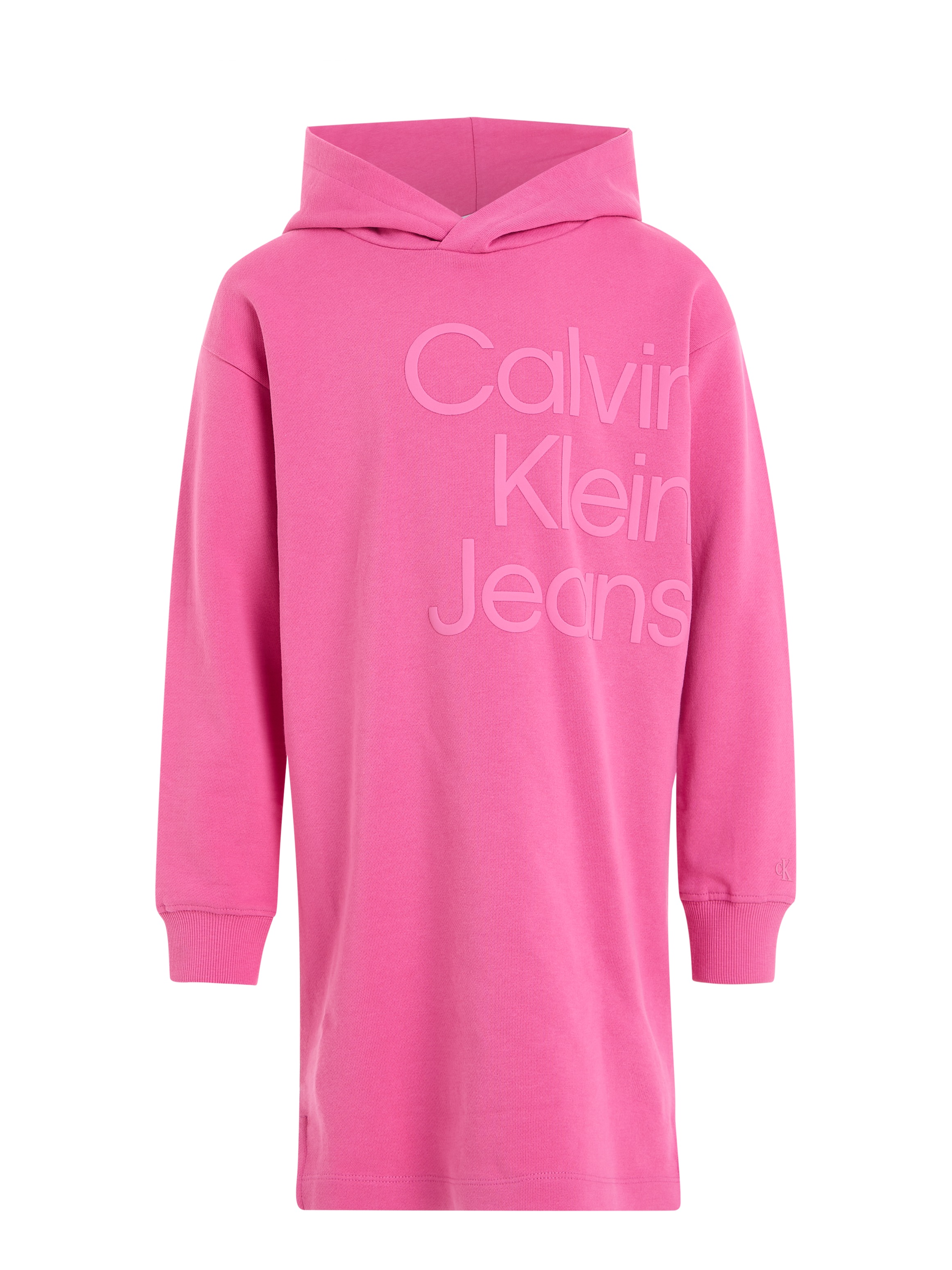 Calvin Klein Jeans Sweatkleid »PUFF HERO LOGO LS HOODIE DRESS«, für Kinder bis 16 Jahre