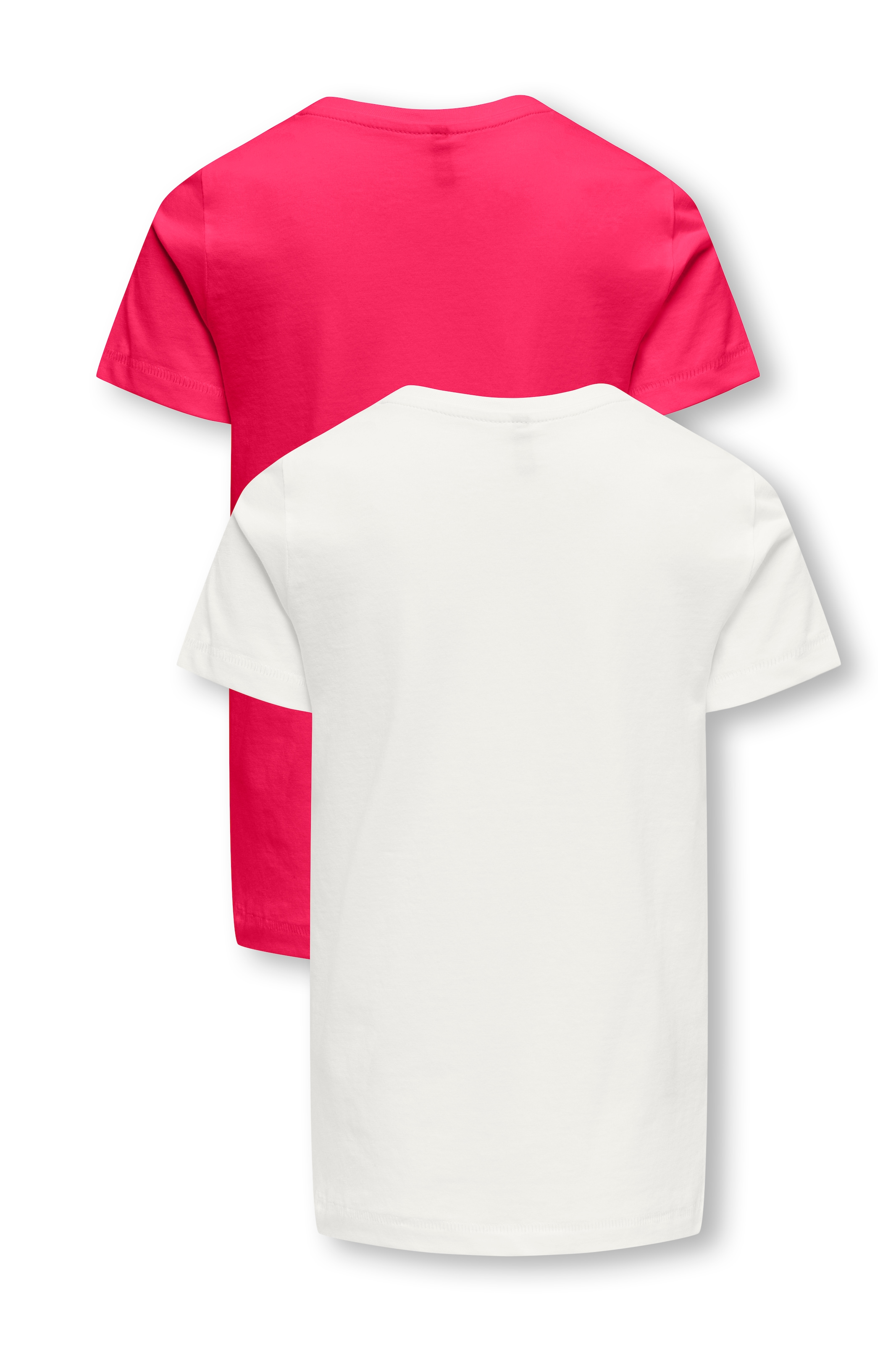 KIDS ONLY T-Shirt »KOGCONNIE S/S AOP LEO TOP JRS 2-PACK«, (Packung, 2er-Pack)