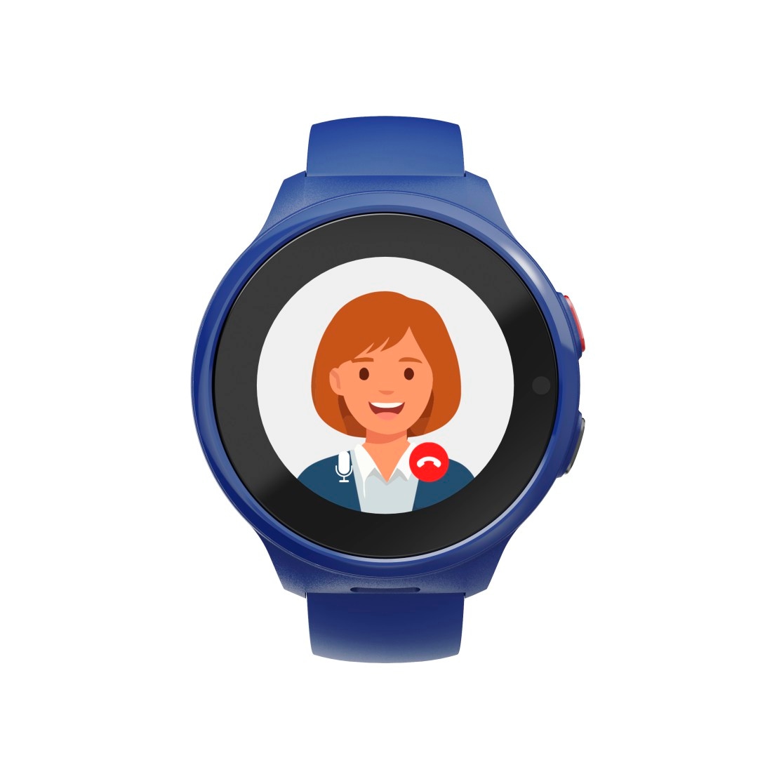 Hama Smartwatch »Kinder-Smartwatch (GPS, Telefonfunktion, Schulmodus, SOS)«(30,4)