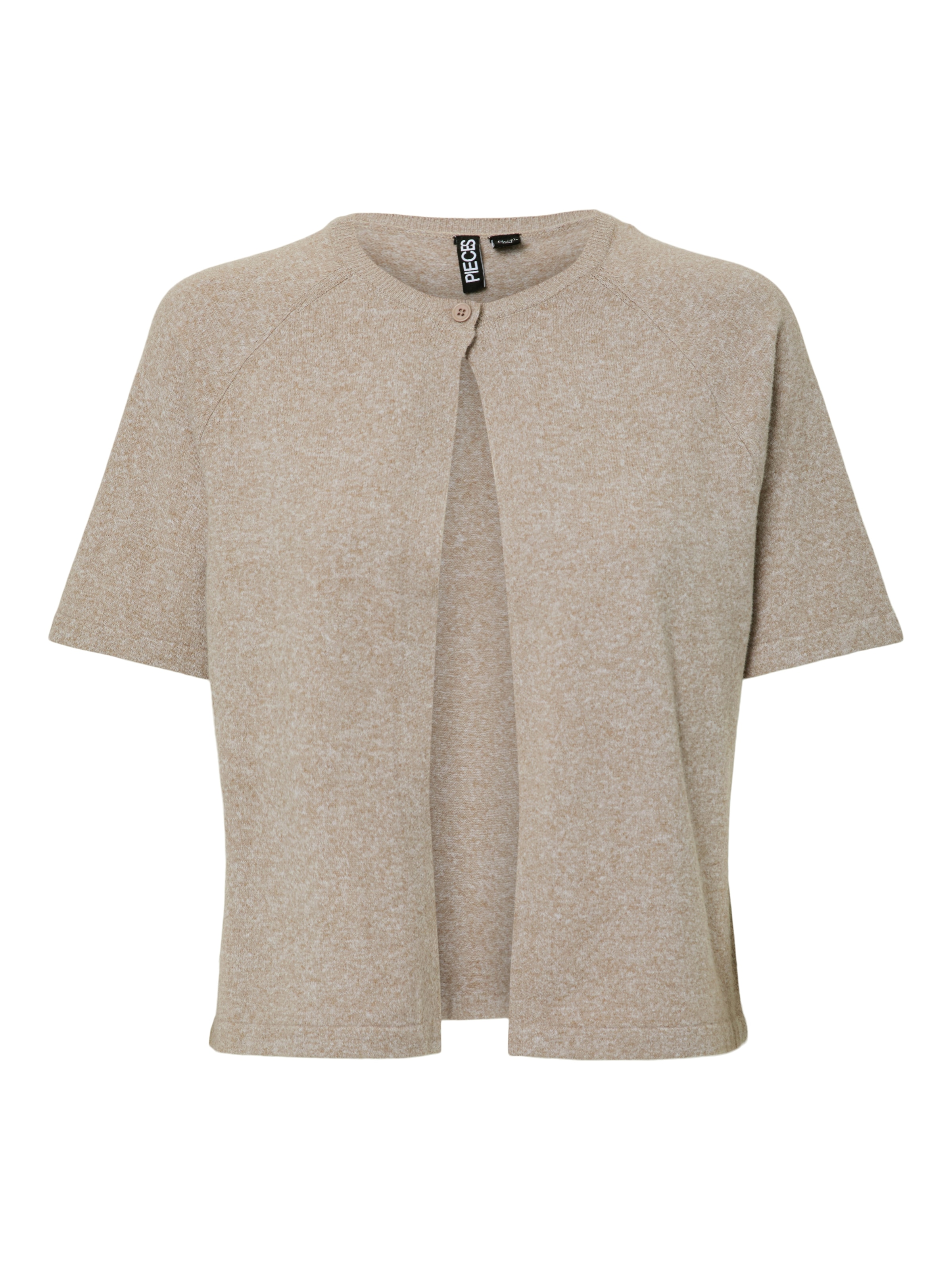 pieces Rundhalspullover »PCBREE SS O-NECK KNIT CARDIGAN NOOS BC«