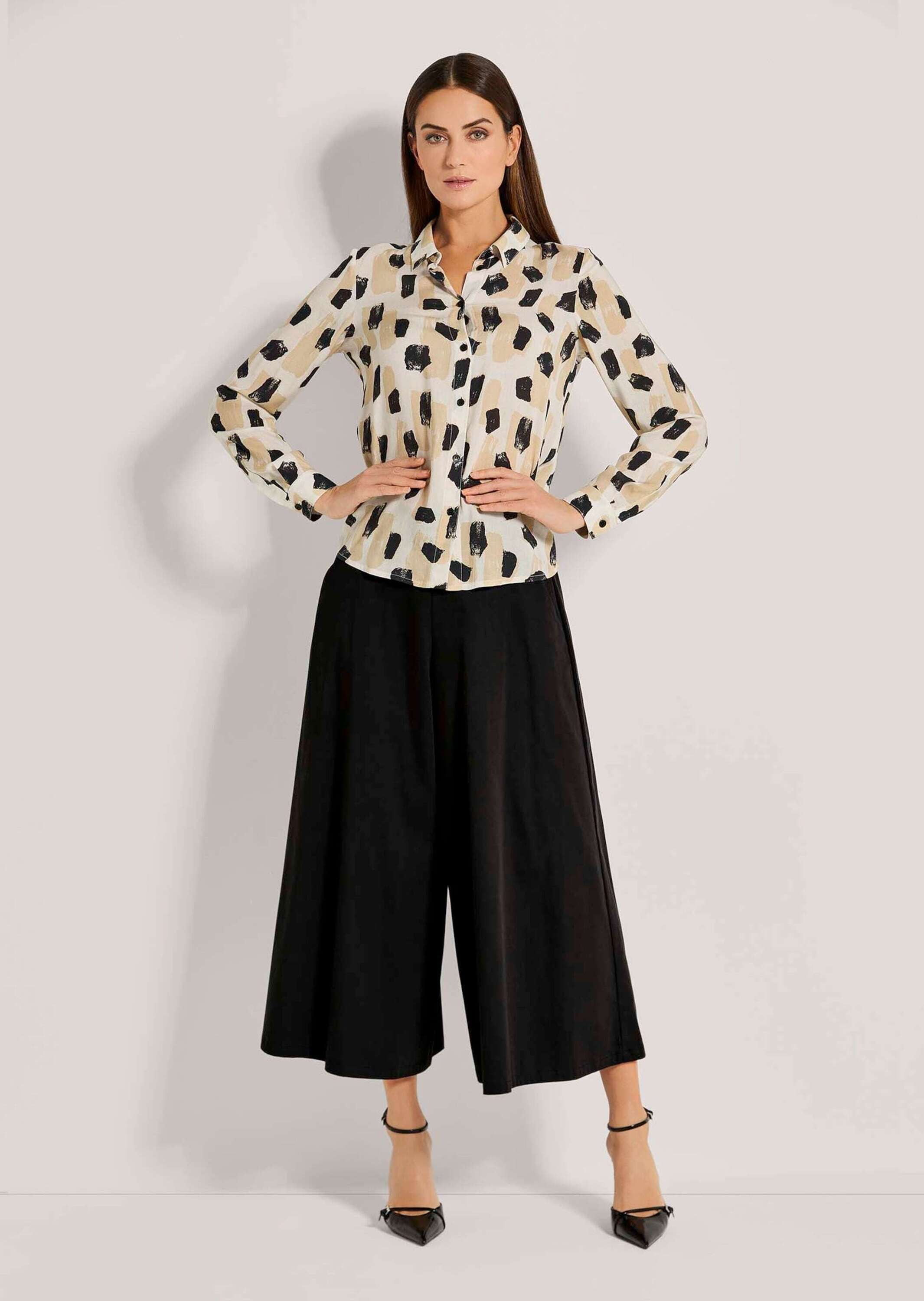 MADELEINE Langarmbluse »Druckbluse Bluse mit Unikat-Print«