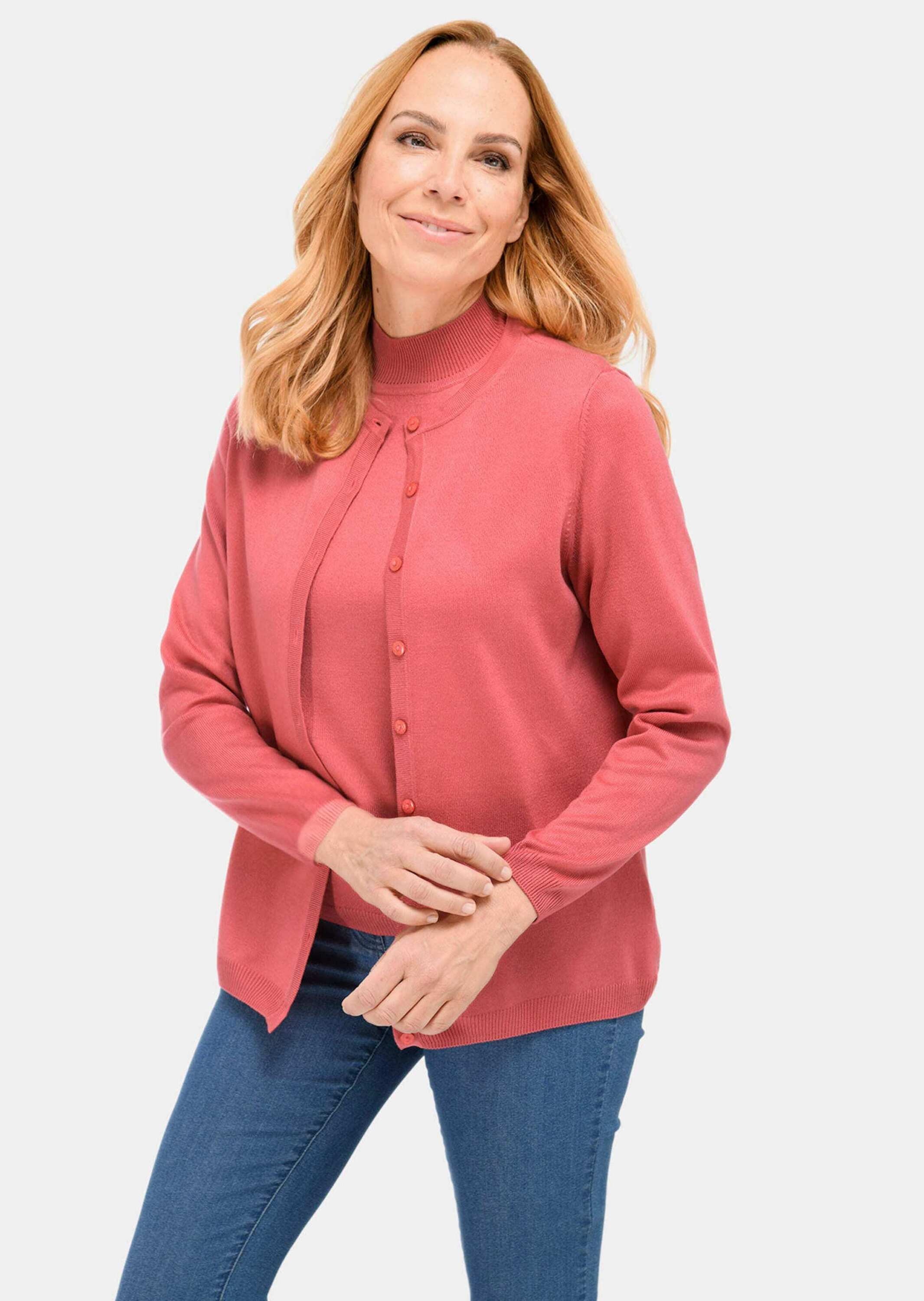GOLDNER Strickpullover »Pflegeleichtes Basic-Strickset«