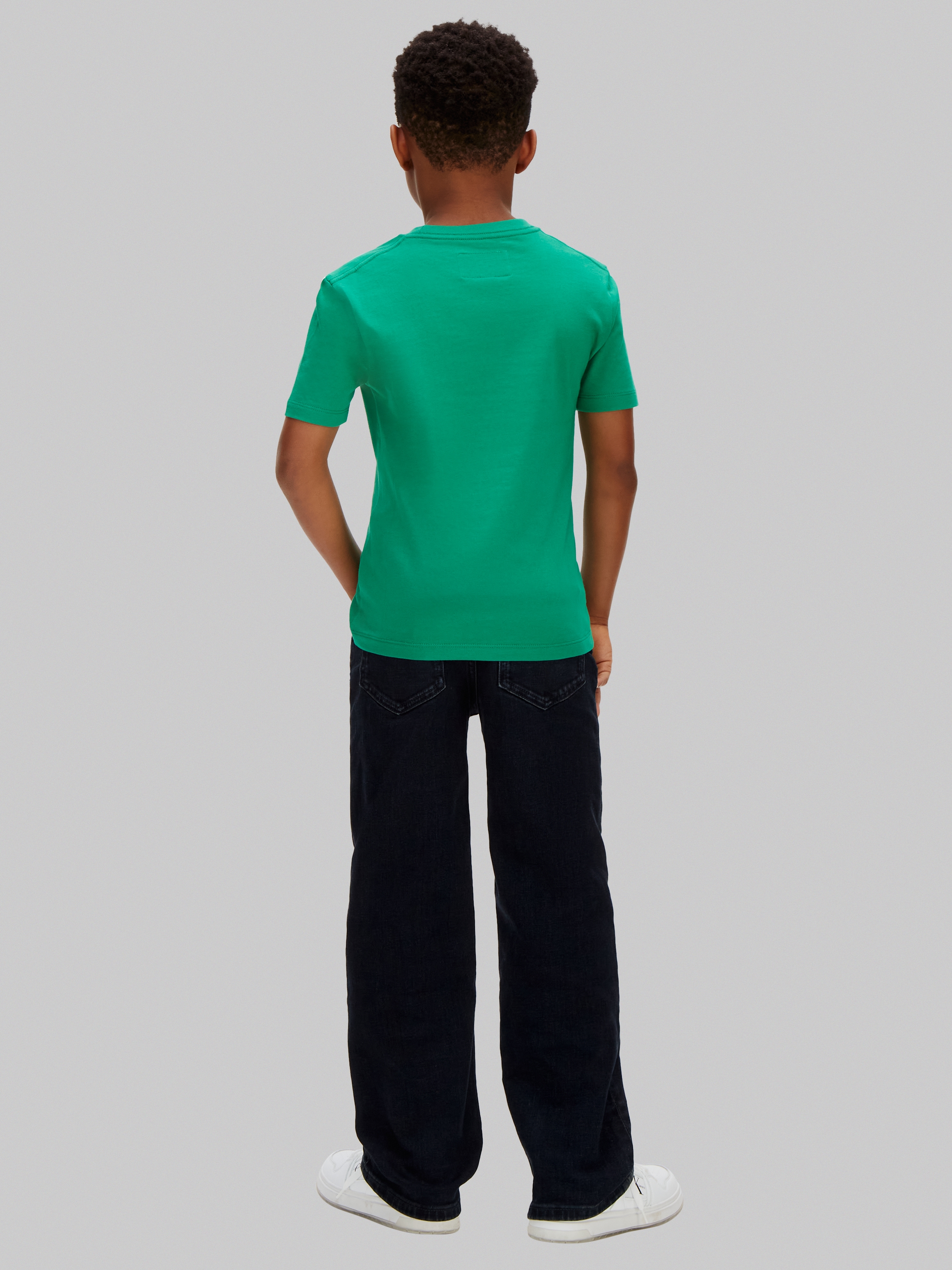 Calvin Klein Jeans T-Shirt »MONO MINI BADGE T-SHIRT« Regular fit für Kinder