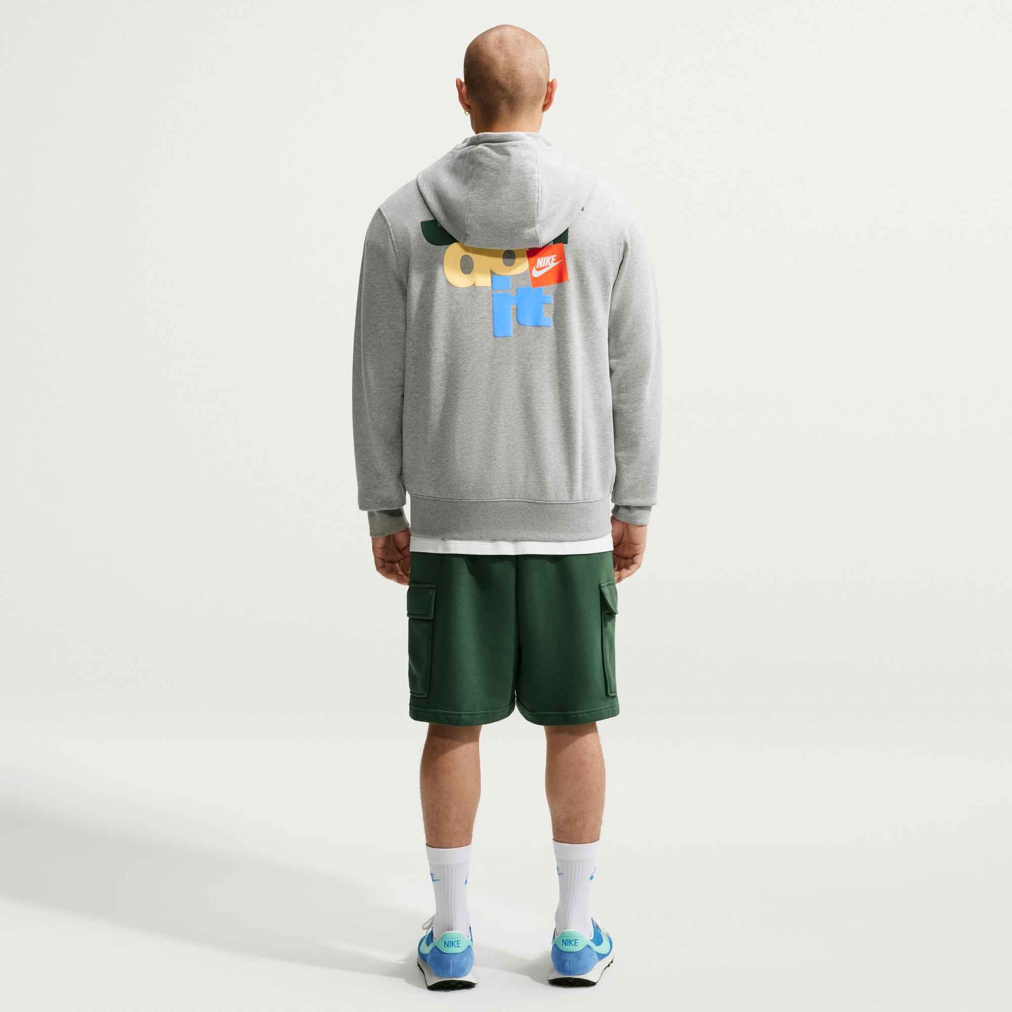 Nike Sportswear Kapuzensweatshirt »Nike Sportswear Club Men's French Terry Hoodie«, mit Rundhalsausschnitt, aus Baumwolle und Polyester, in normaler Länge
