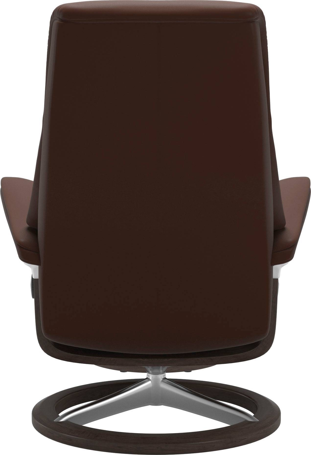 Stressless® Relaxsessel »View« Set, Relaxsessel mit Hocker,  mit Signature Base, Größe S,Gestell Wenge