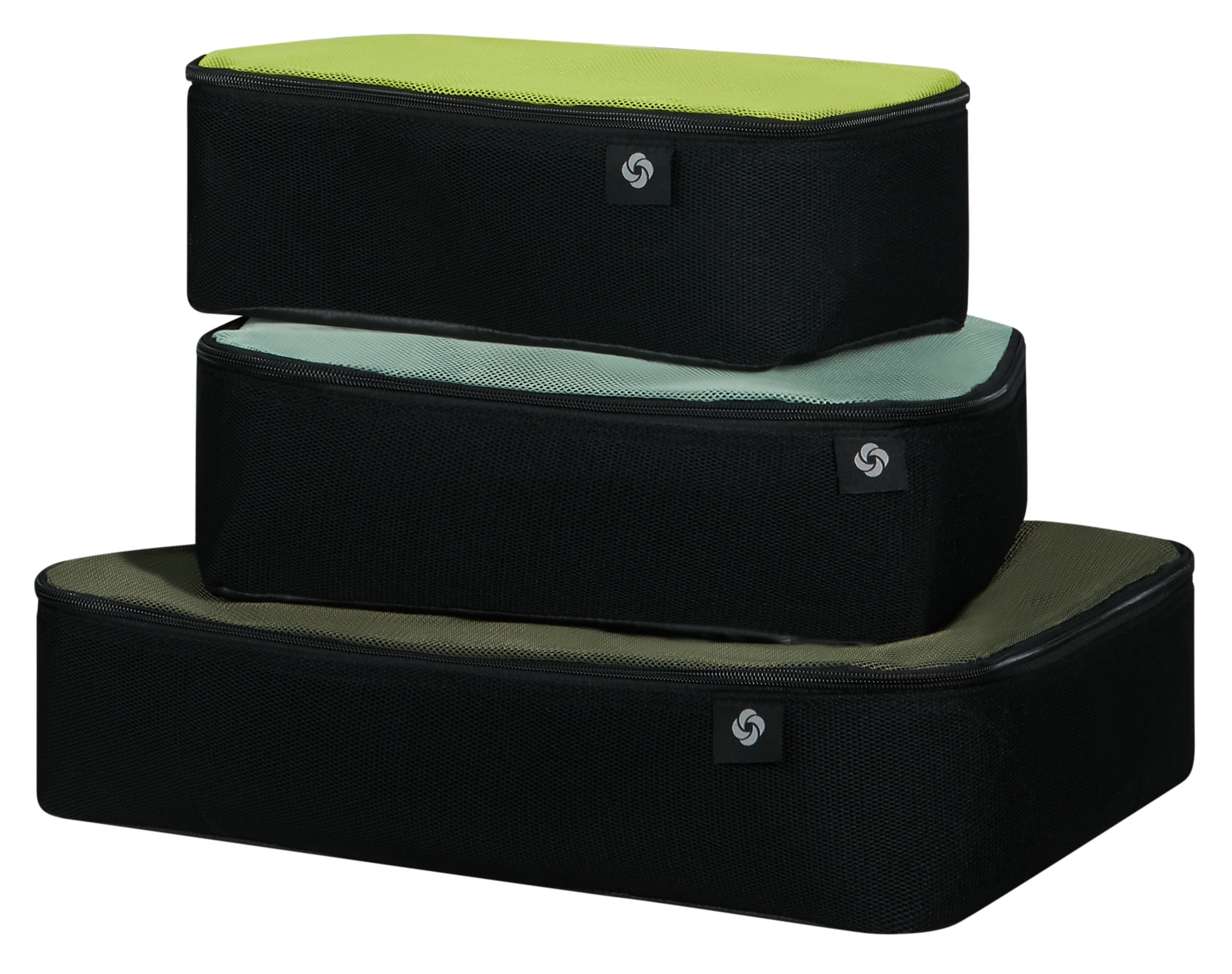 Samsonite Hartschalen-Trolley »RESTACKD, verschiedene Größen und Farben«, (mit Packtaschen), 4 Rollen, Reisekoffer mit TSA Schloss Volumenerweiterung Packtaschen