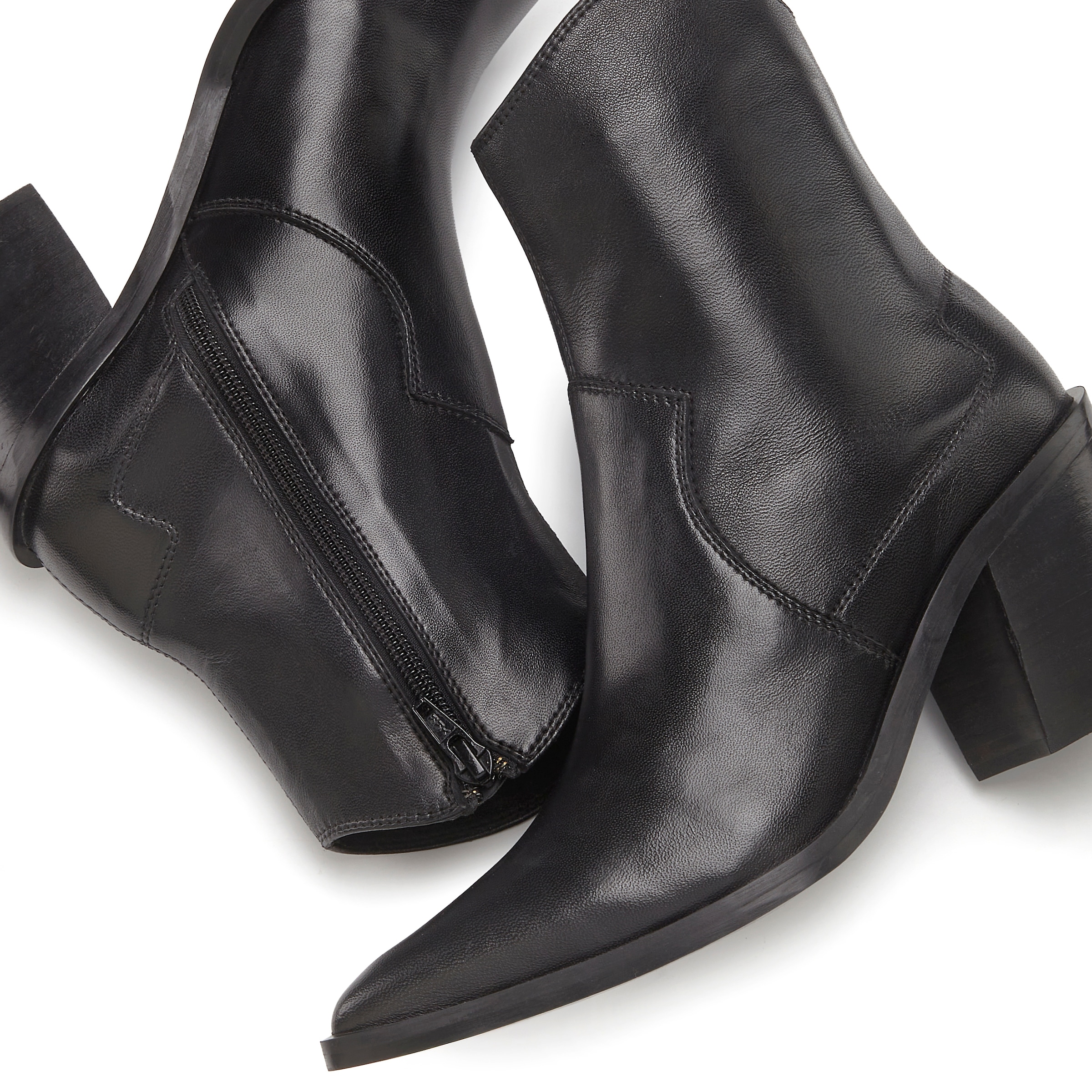 French Connection Stiefelette »Cowboy Boots, Western Boots, Boots, Stiefel, Lederstiefelette«  Ankle Boots, Cowboy Stiefelette, Western Stiefelette aus Leder