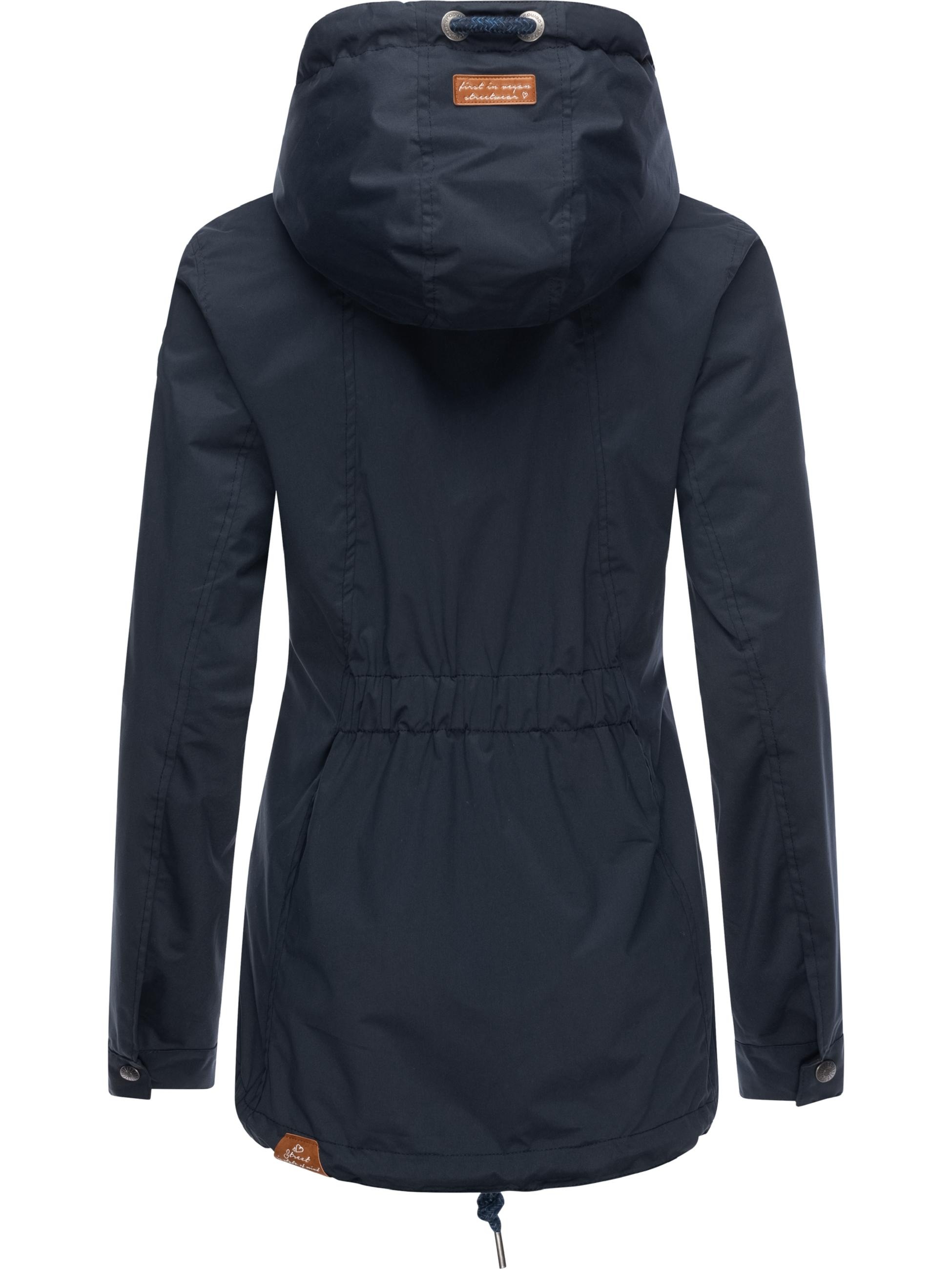 Ragwear Outdoorjacke »Übergangsjacke Zuzka«, mit Kapuze, stylische Übergangsjacke mit großer Kapuze