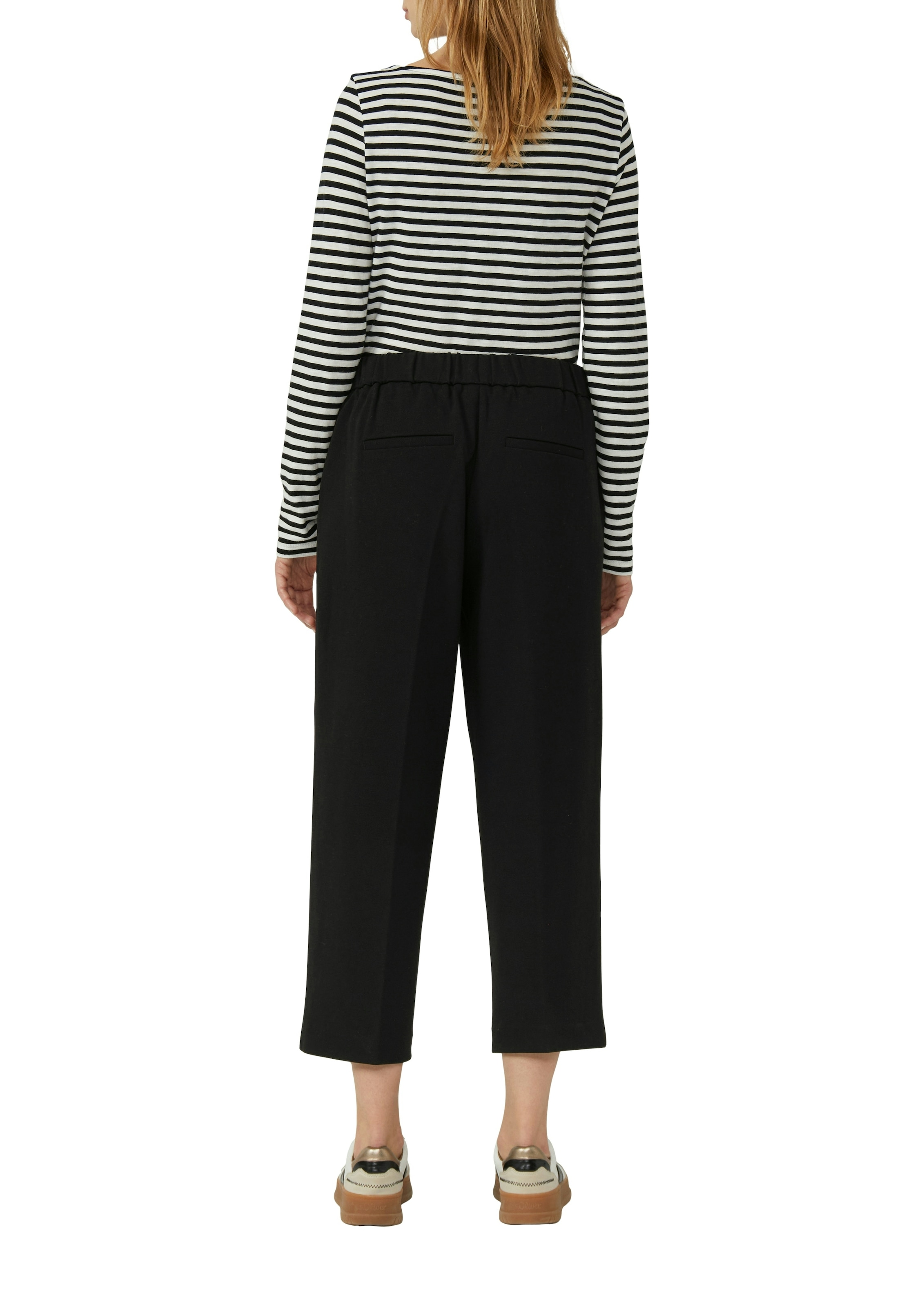 s.Oliver 7/8-Hose  mit Bundfalten und Stretch-Anteil