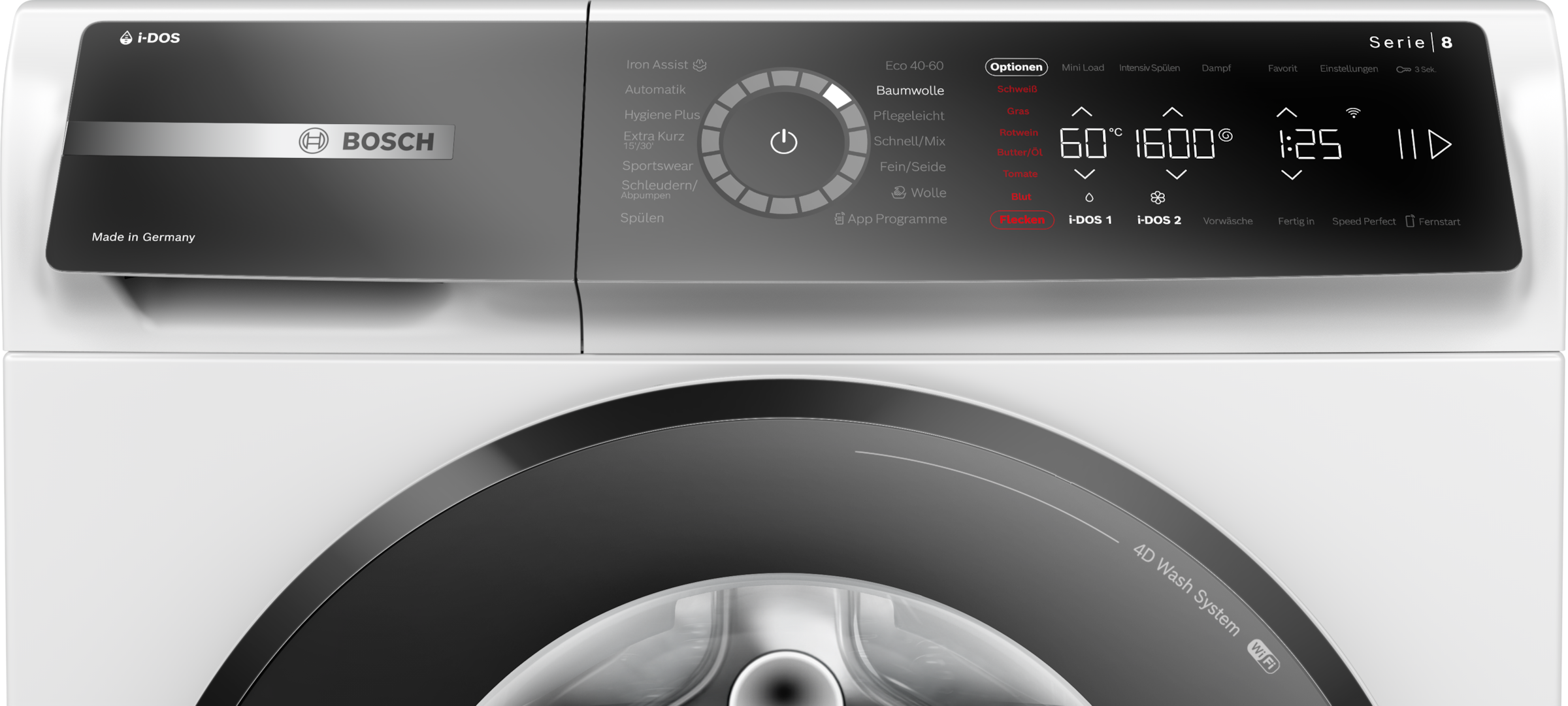 BOSCH Waschmaschine Serie 8 »WGB256A41« 10 kg 1600 U/min